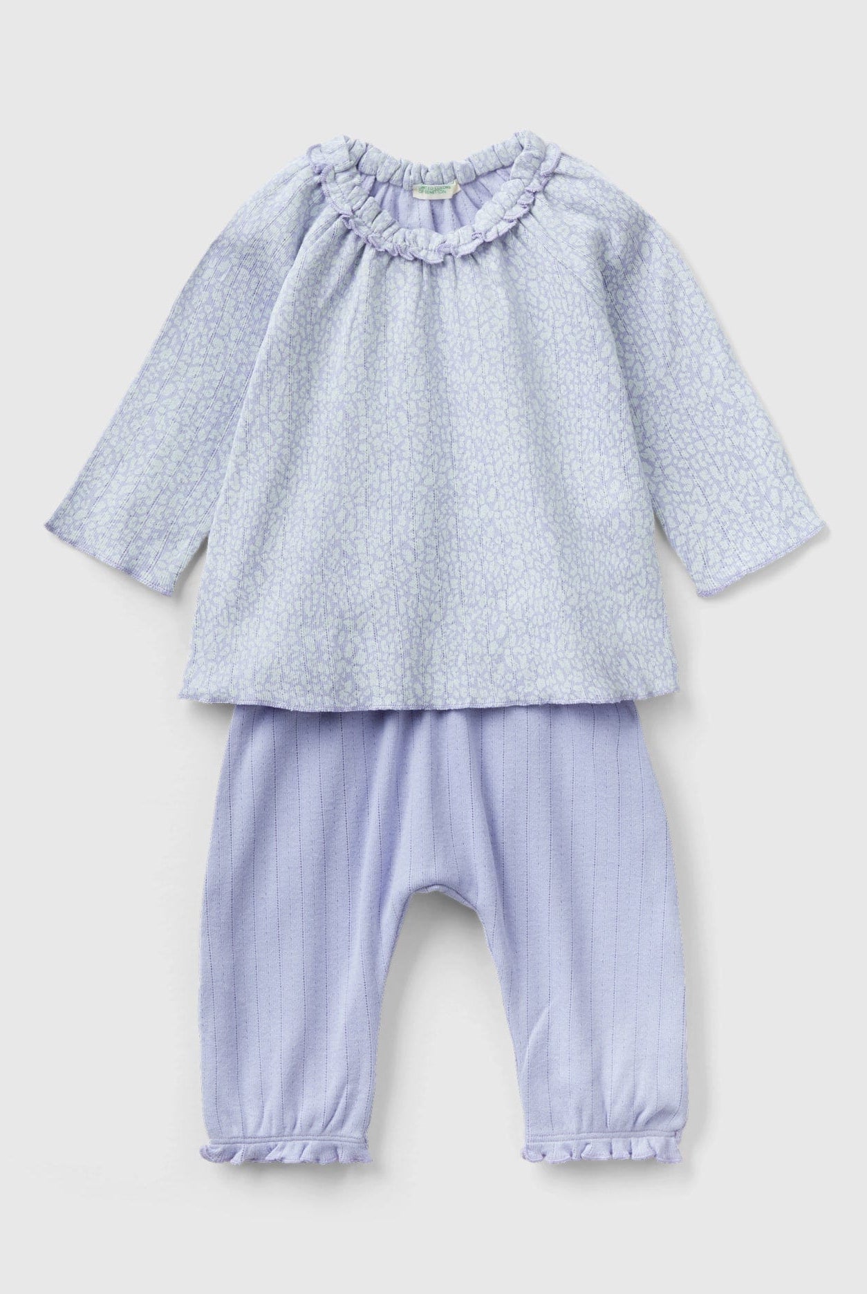 يونايتد كولورز اوف بينيتون طقم بيبي سويتر + بنطال