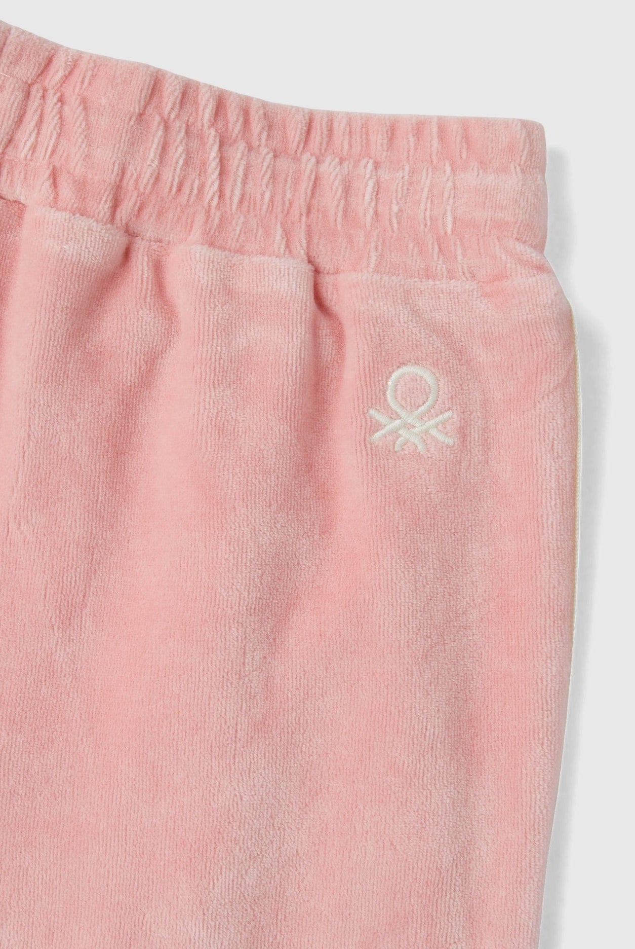 يونايتد كولورز اوف بينيتون بنطلون شينيل بأشرطة مخططة بناتي