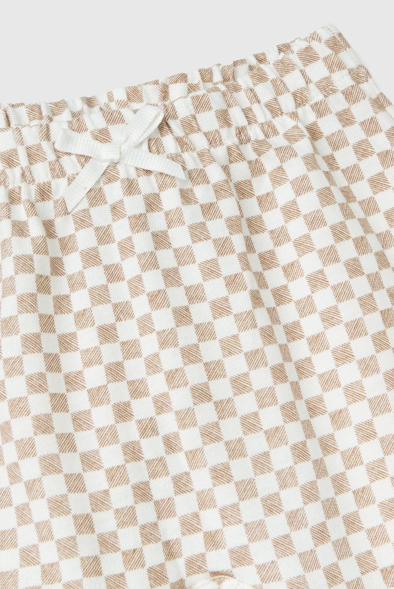 يونايتد كولورز اوف بينيتون طقم بنطلون منقوش وتيشيرت كم طويل رضع أطفال