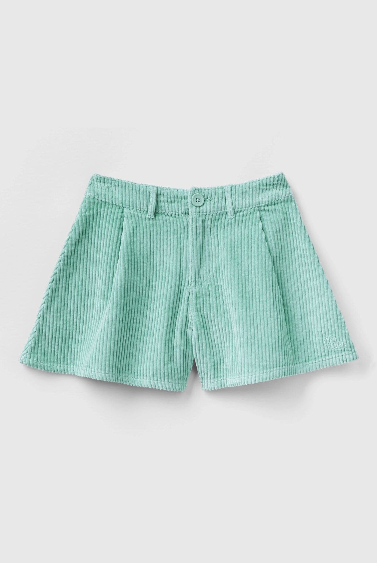 يونايتد كولورز اوف بينيتون شورت مخملي مطرز أطفالي