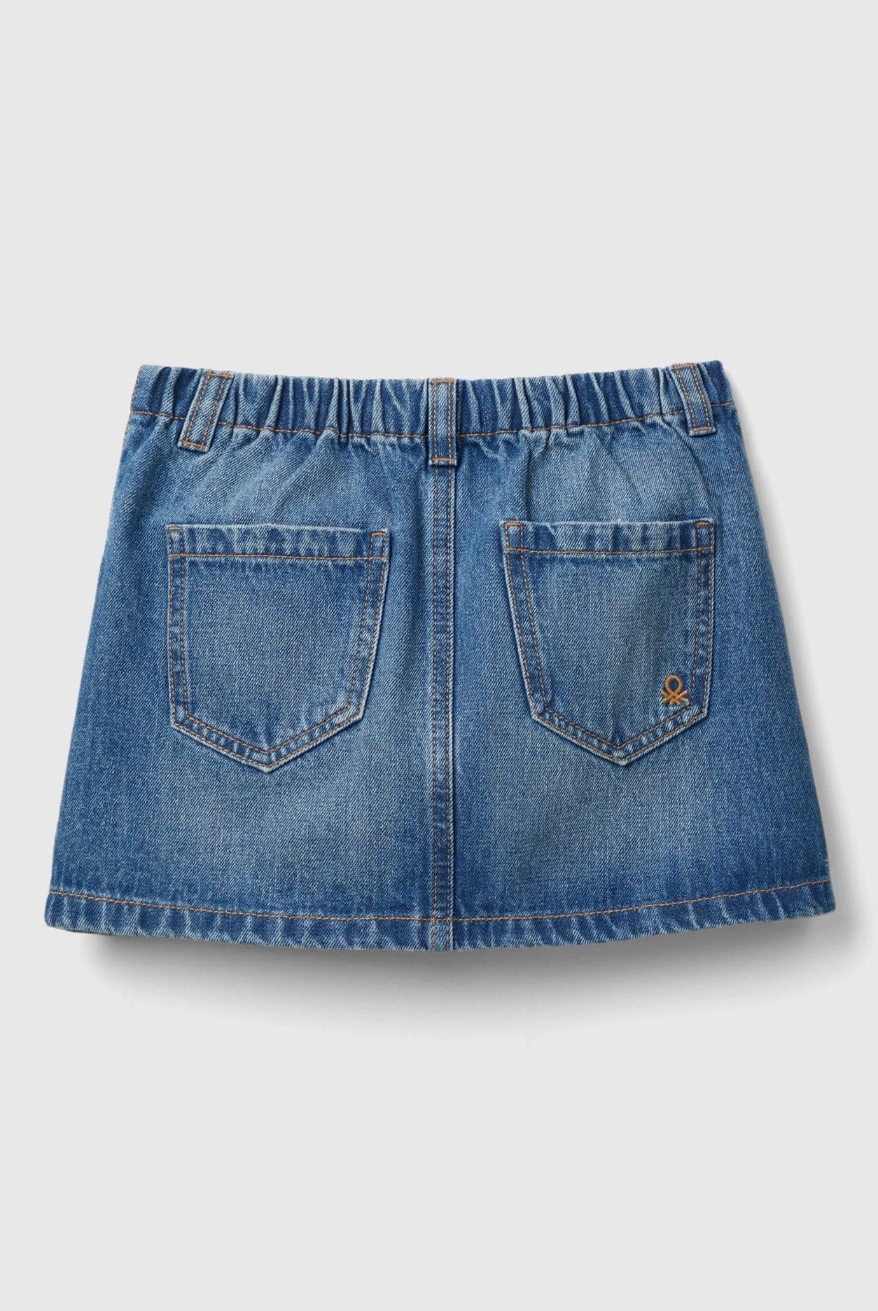 يونايتد كولورز اوف بينيتون تنورة بناتي جينز قصيرة