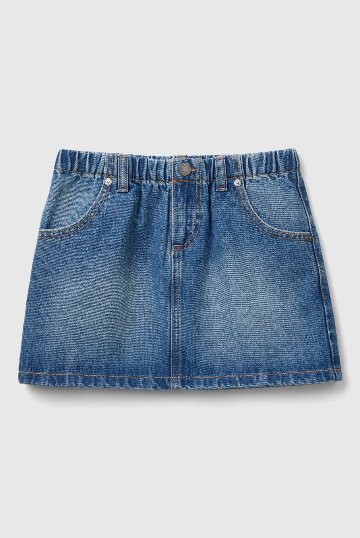 يونايتد كولورز اوف بينيتون تنورة بناتي جينز قصيرة