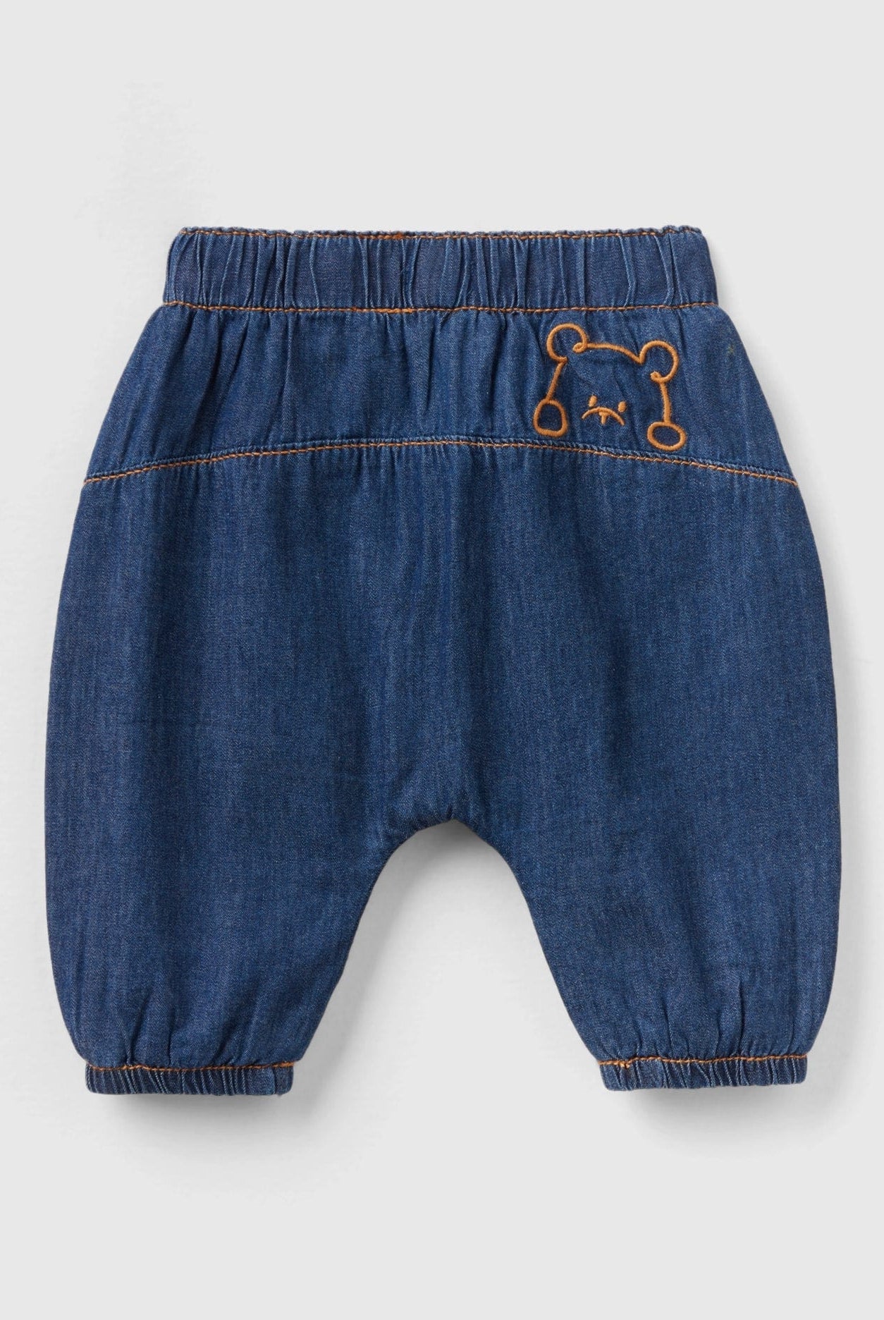 يونايتد كولورز اوف بينيتون بنطلون شامبراي خصر مطاط رضع