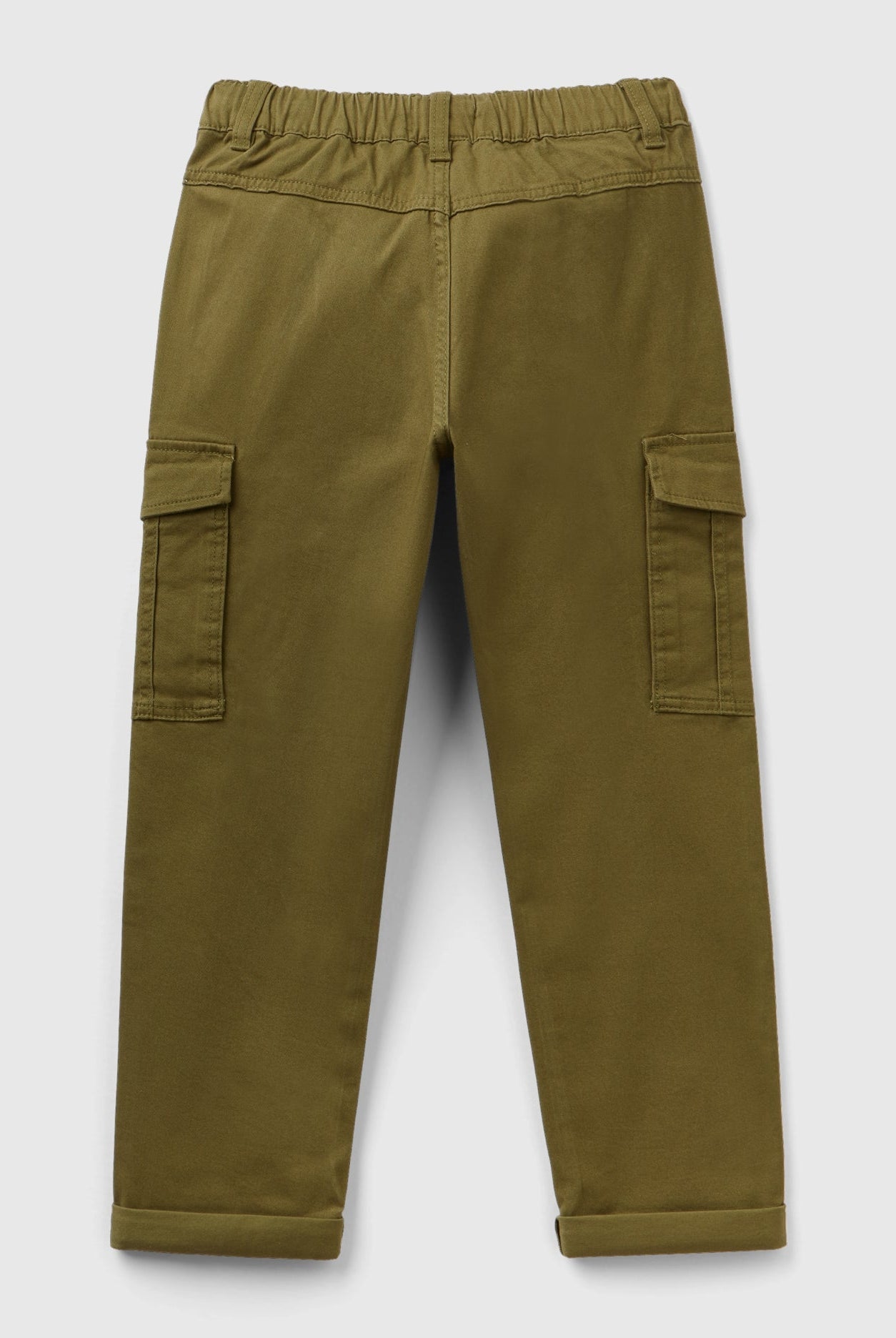 يونايتد كولورز اوف بينيتون بنطلون كارجو بقصة مستقيمة سادة أطفالي