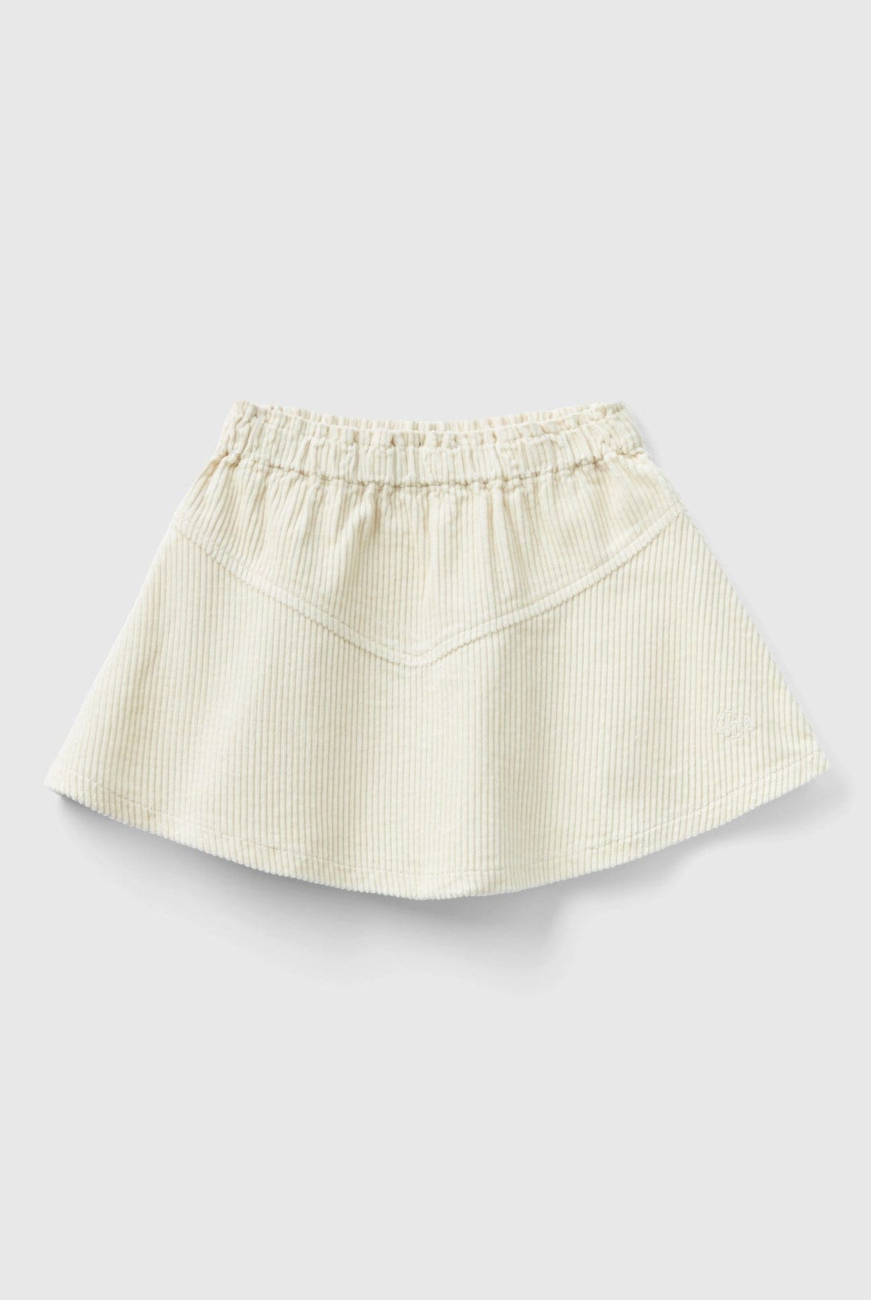 يونايتد كولورز اوف بينيتون تنورة مخملية قصيرة بناتي