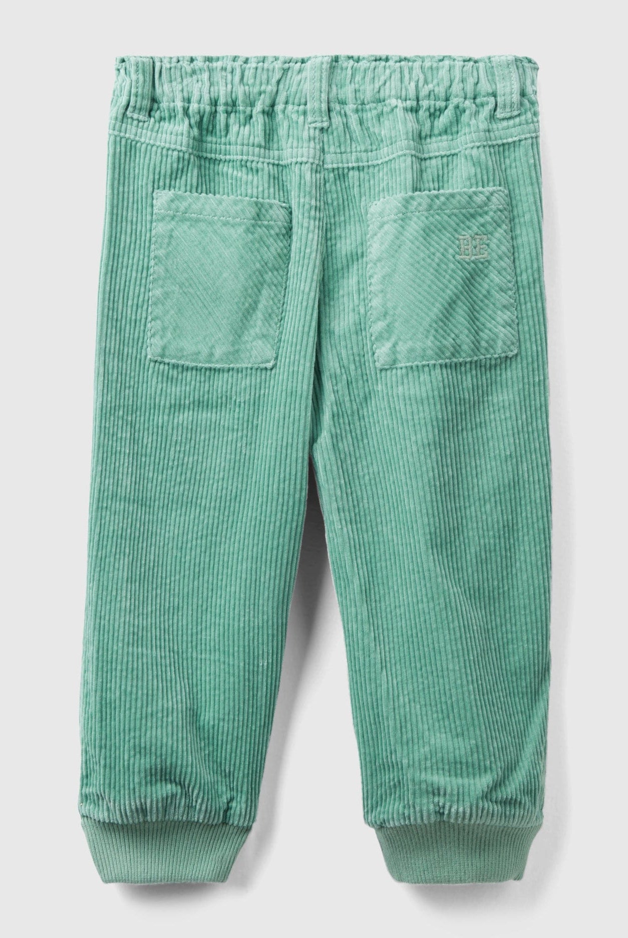 يونايتد كولورز اوف بينيتون بنطلون مخملي بأرجل مطاطية مضلع طويل اطفالي