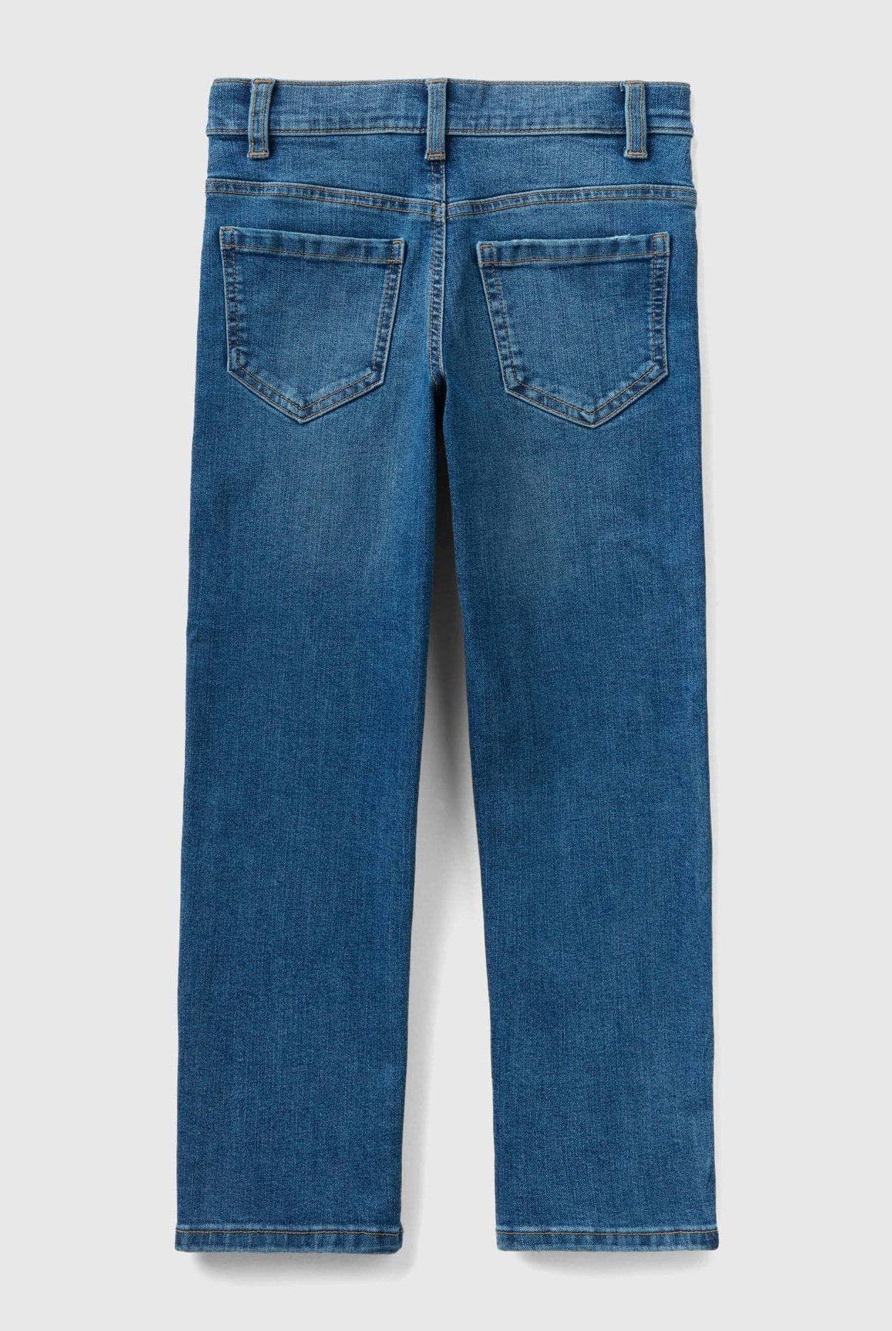 يونايتد كولورز اوف بينيتون بنطال جينز مطاطي بخمس جيوب سادة أطفالي