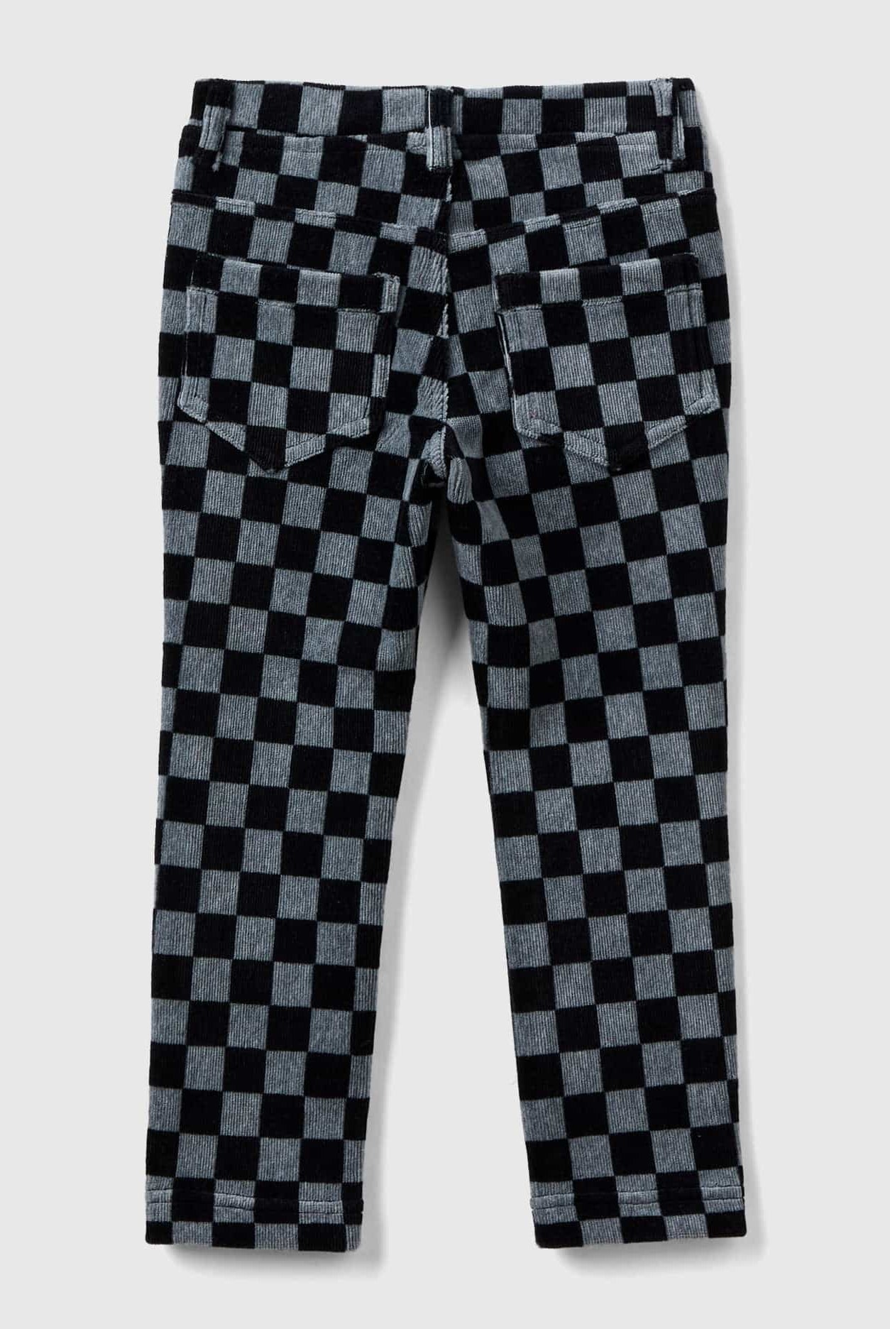 يونايتد كولورز اوف بينيتون بنطلون جينز وردي بطبعة فيونكة بناتي