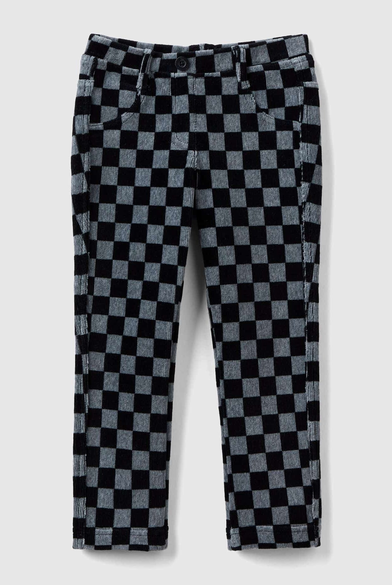 يونايتد كولورز اوف بينيتون بنطلون جينز وردي بطبعة فيونكة بناتي