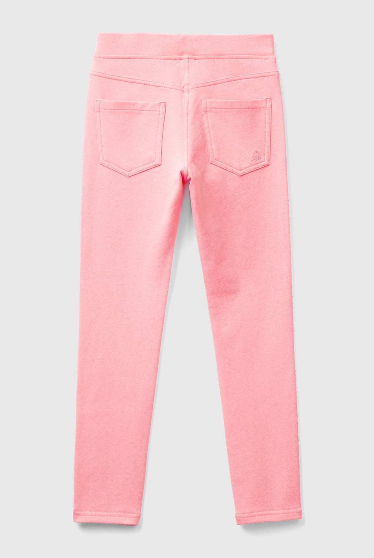 يونايتد كولورز اوف بينيتون ليقنز ضيق مطاطي سادة طويل بناتي