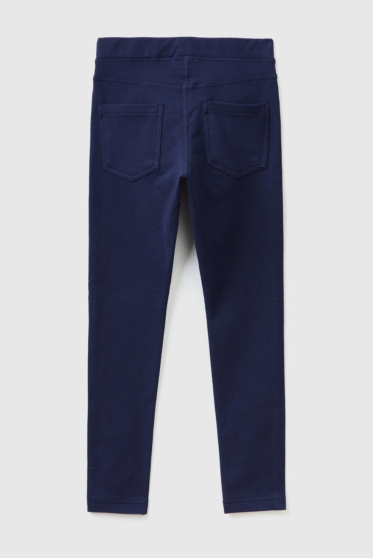 يونايتد كولورز اوف بينيتون ليقنز ضيق مطاطي سادة طويل بناتي