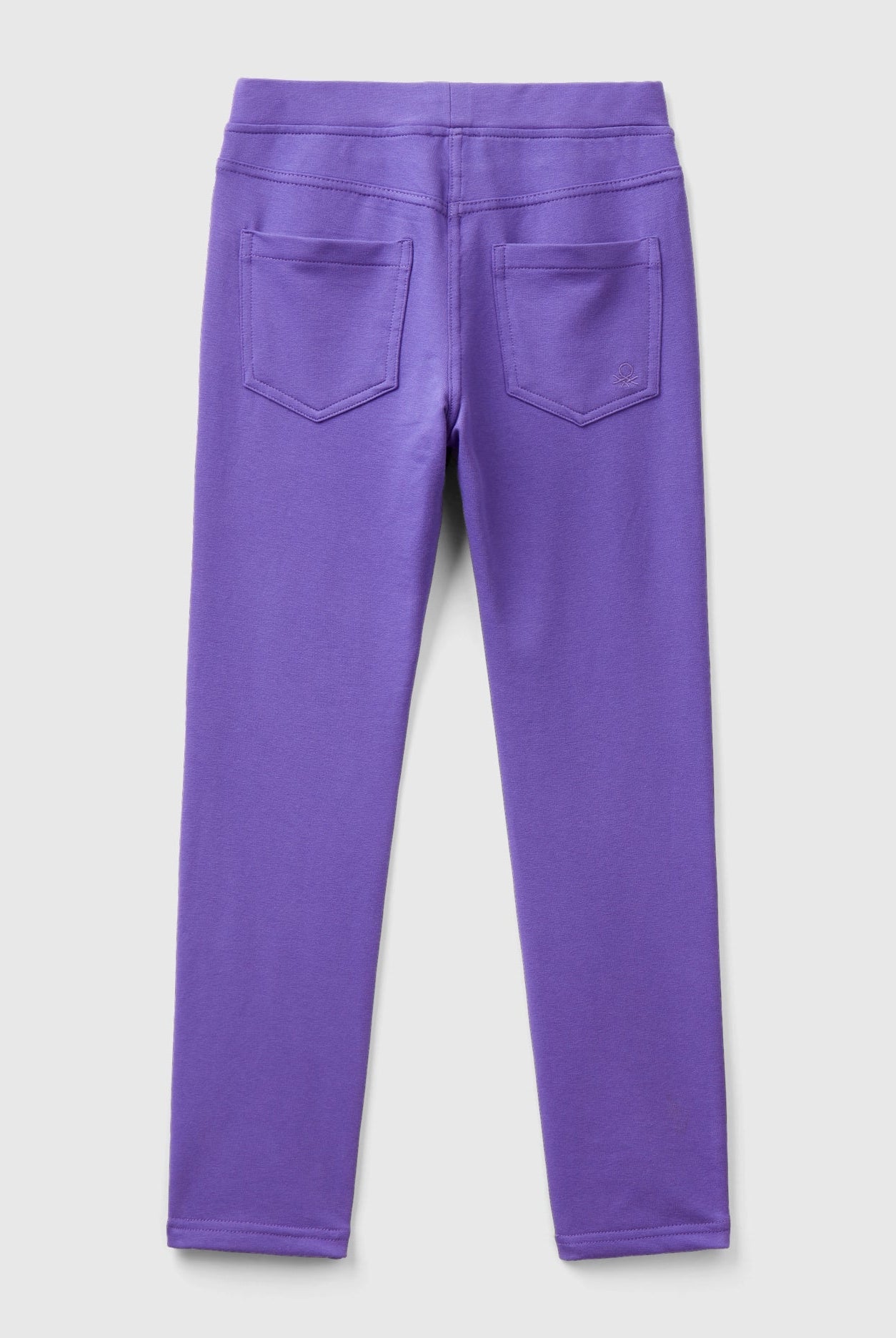 يونايتد كولورز اوف بينيتون ليقنز ضيق مطاطي سادة طويل بناتي