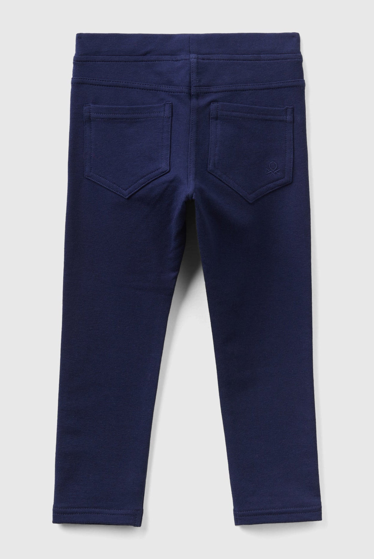 يونايتد كولورز اوف بينيتون بنطلون بناتي من القطن العضوي المطاط