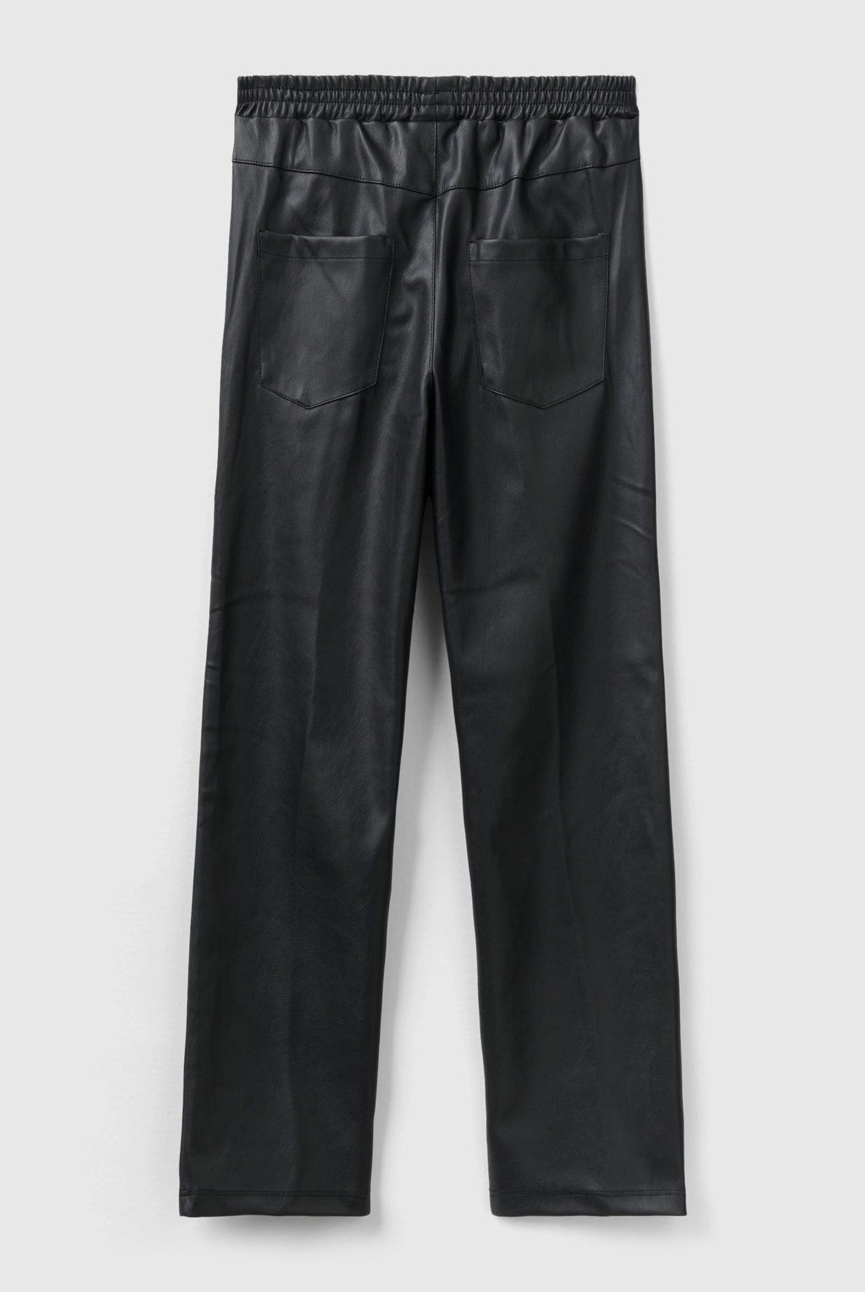 يونايتد كولورز اوف بينيتون بنطلون ضيق من الجلد أطفالي سادة