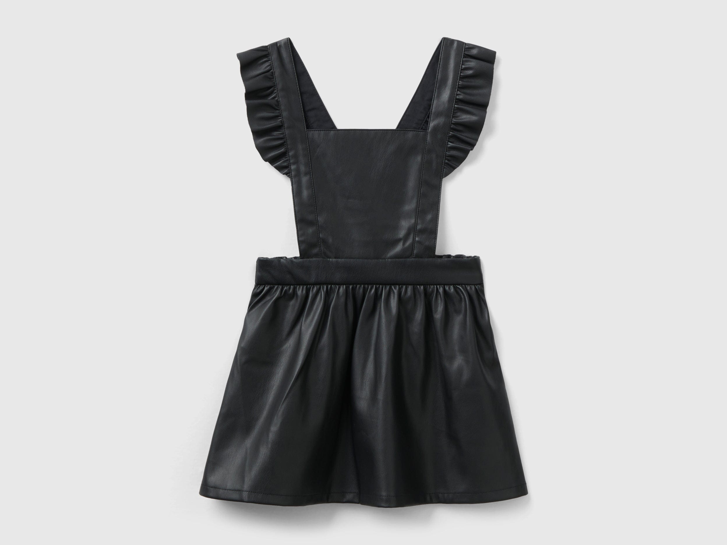 يونايتد كولورز اوف بينيتون تنورة بناتي بذلة من الجلد الصناعي