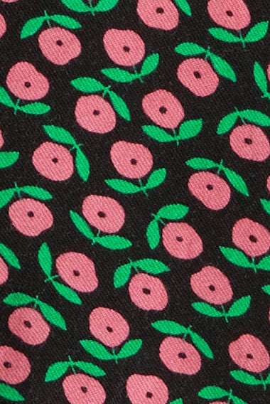 يونايتد كولورز اوف بينيتون قميص بناتي مزين بالكامل مع أكتاف كشكش