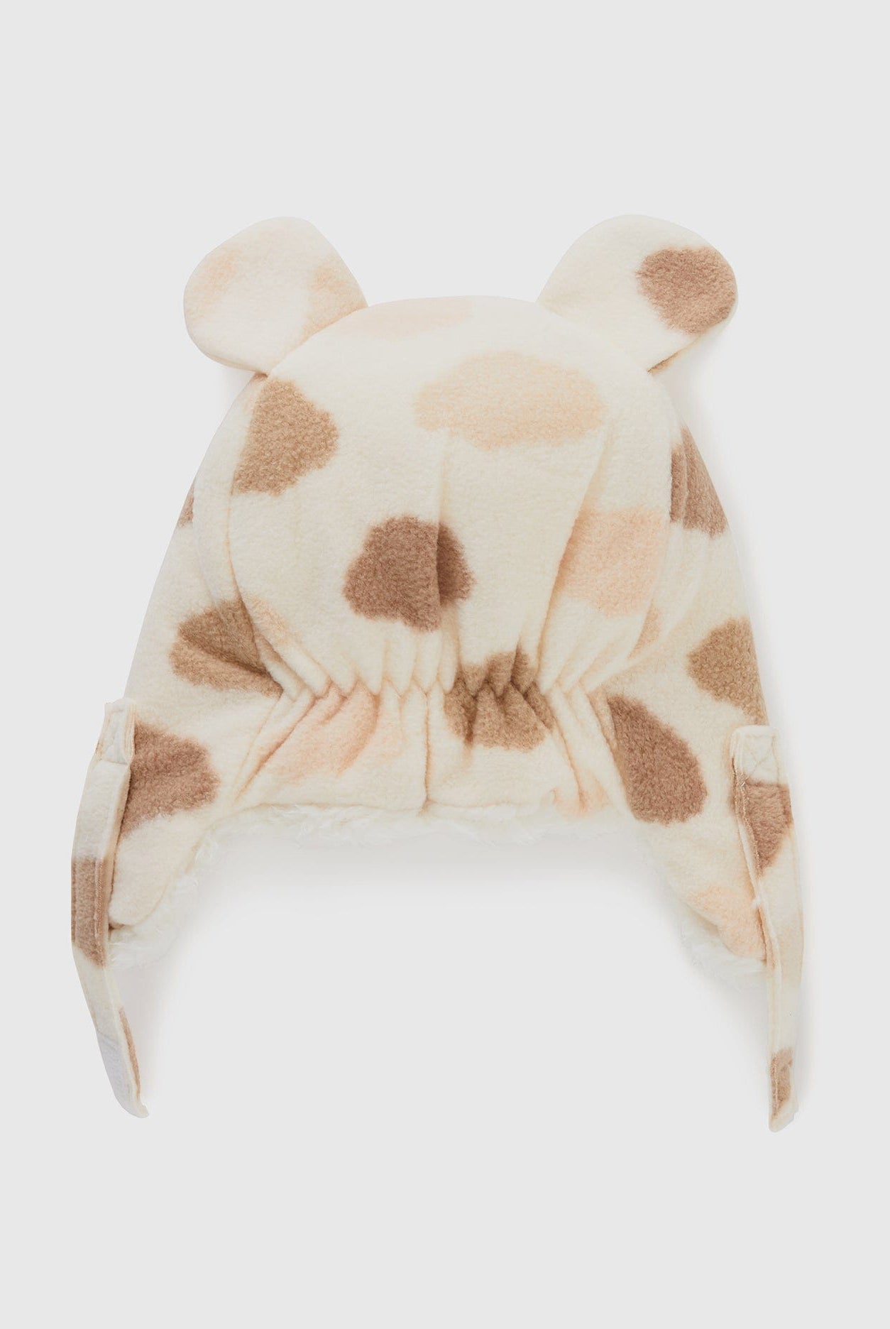 يونايتد كولورز اوف بينيتون قبعة بأغطية للأذن وطباعة سنجاب رضع