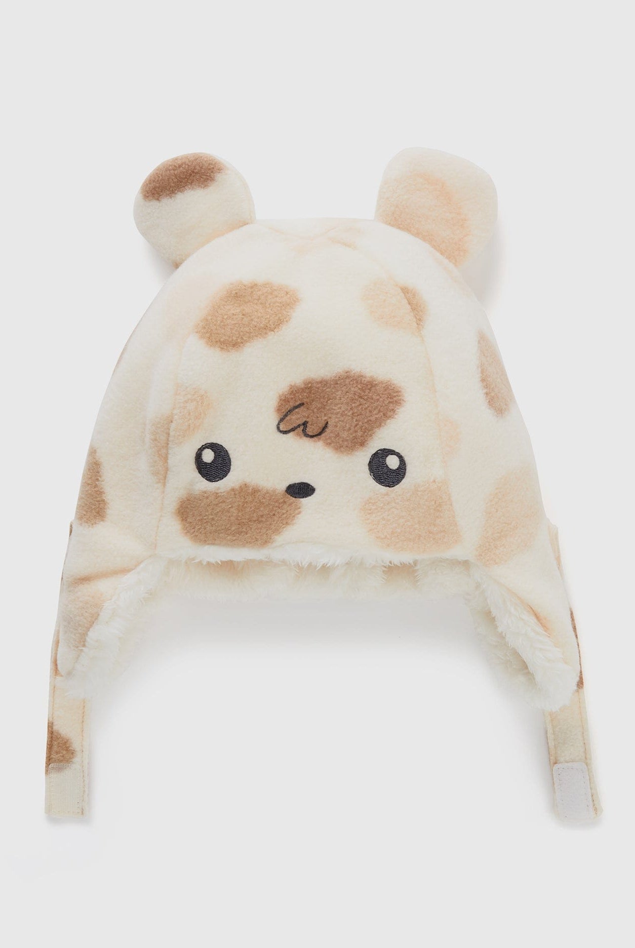 يونايتد كولورز اوف بينيتون قبعة بأغطية للأذن وطباعة سنجاب رضع