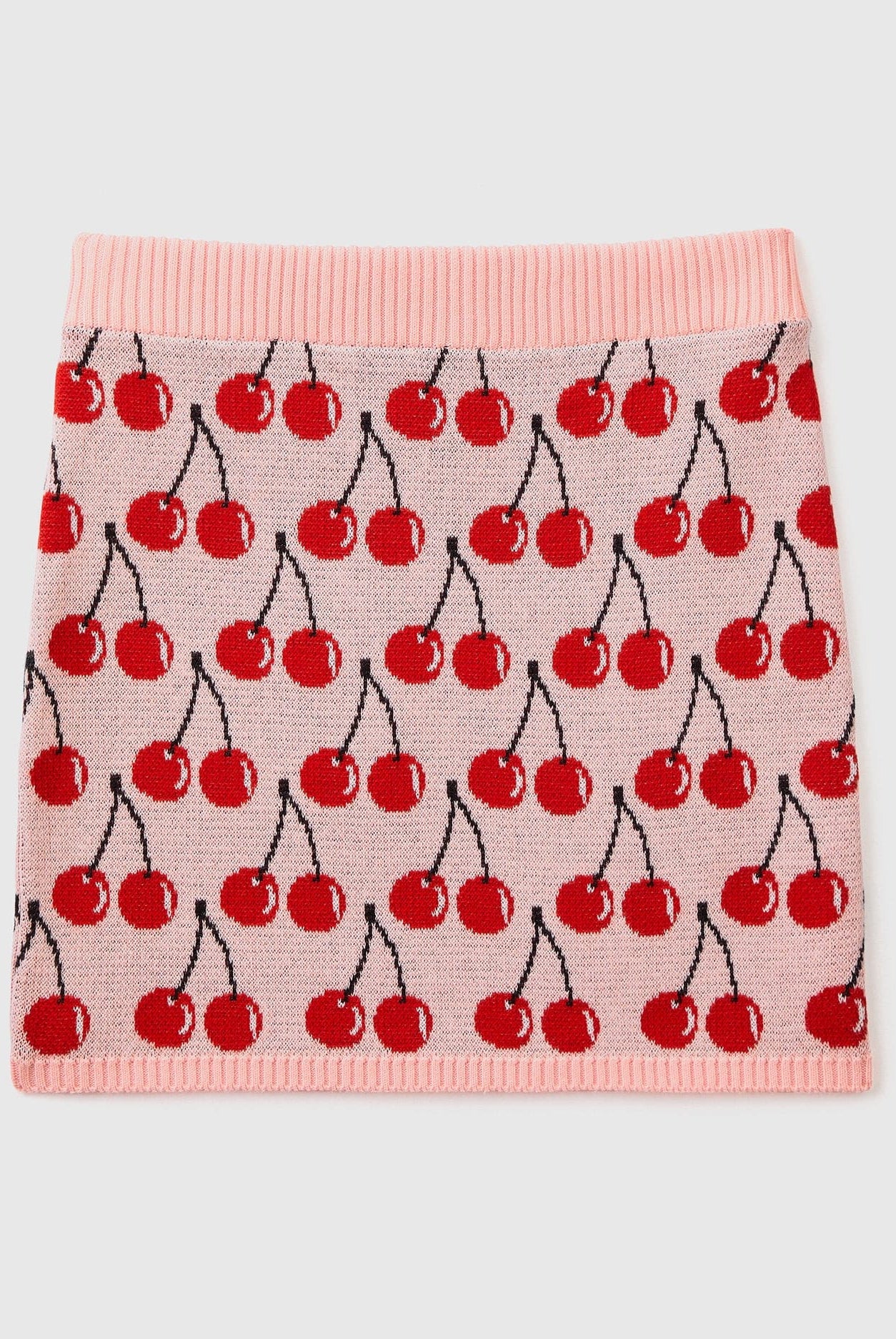 يونايتد كولورز اوف بينيتون تنورة اطفالي قصيرة بنقشة كريز