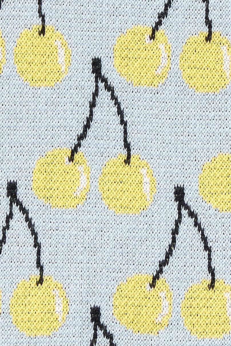 يونايتد كولورز اوف بينيتون بلوفر بنقشة فواكه مزين بالكرز كت اطفالي