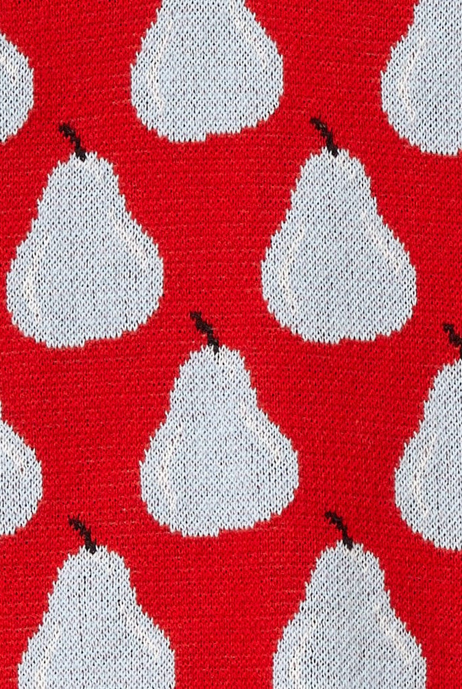 يونايتد كولورز اوف بينيتون بلوفر بنقشة فواكه كرز بدون أكمام اطفالي