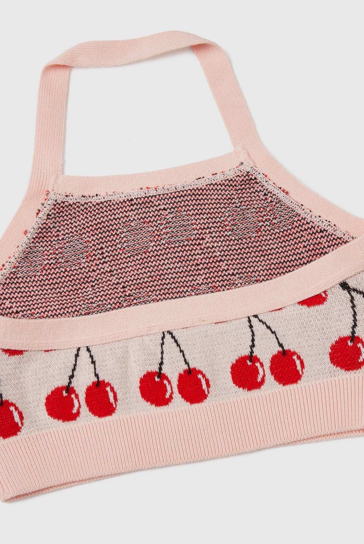 يونايتد كولورز اوف بينيتون توب قصير بنقشة فواكه كرز بناتي