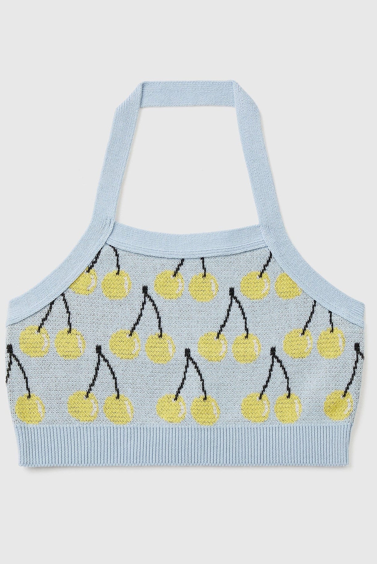 يونايتد كولورز اوف بينيتون توب قصير بنقشة فواكه كرز بناتي