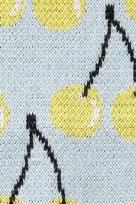 يونايتد كولورز اوف بينيتون توب قصير بنقشة فواكه كرز بناتي