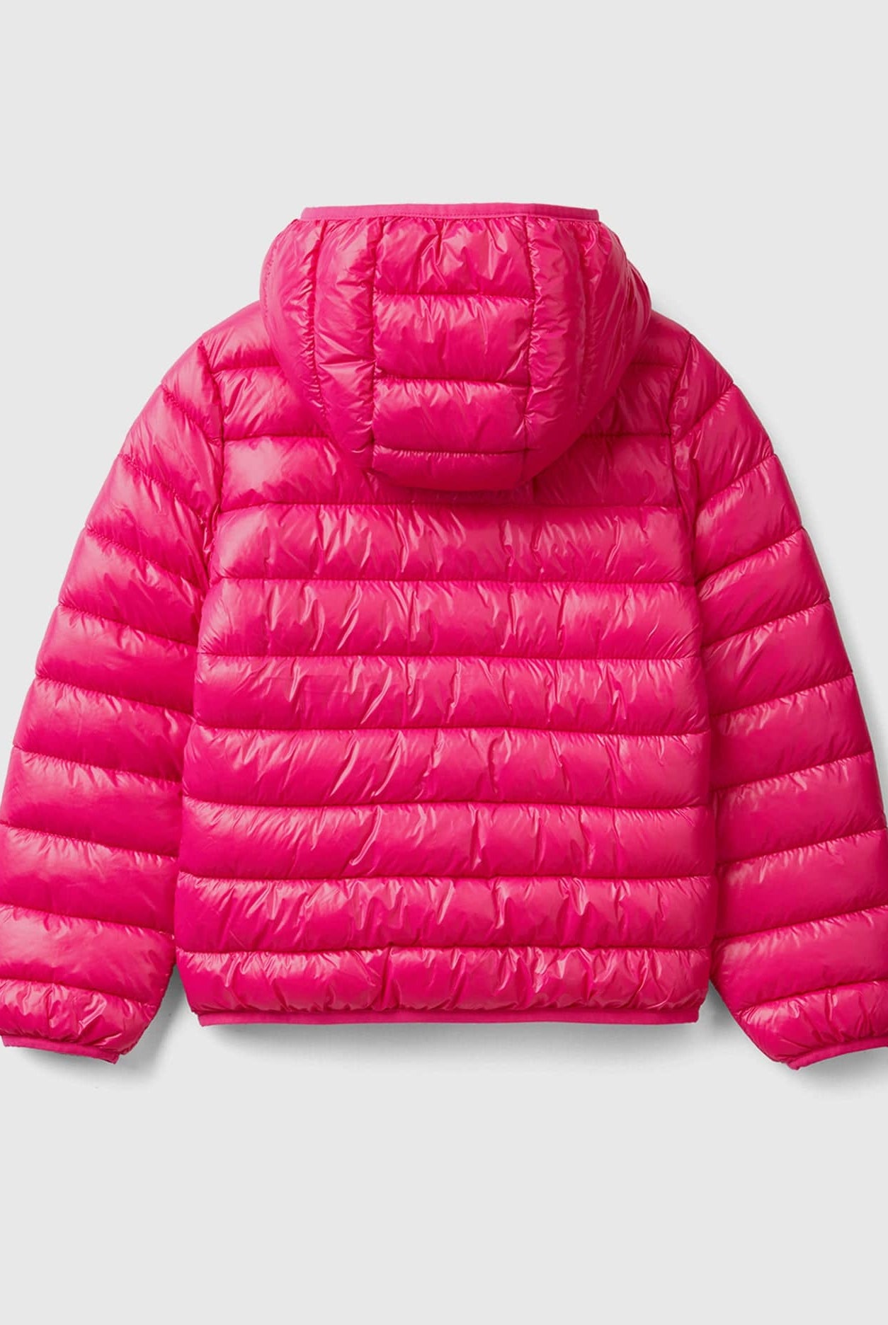 يونايتد كولورز اوف بينيتون سترة بافر بناتي بغطاء رأس