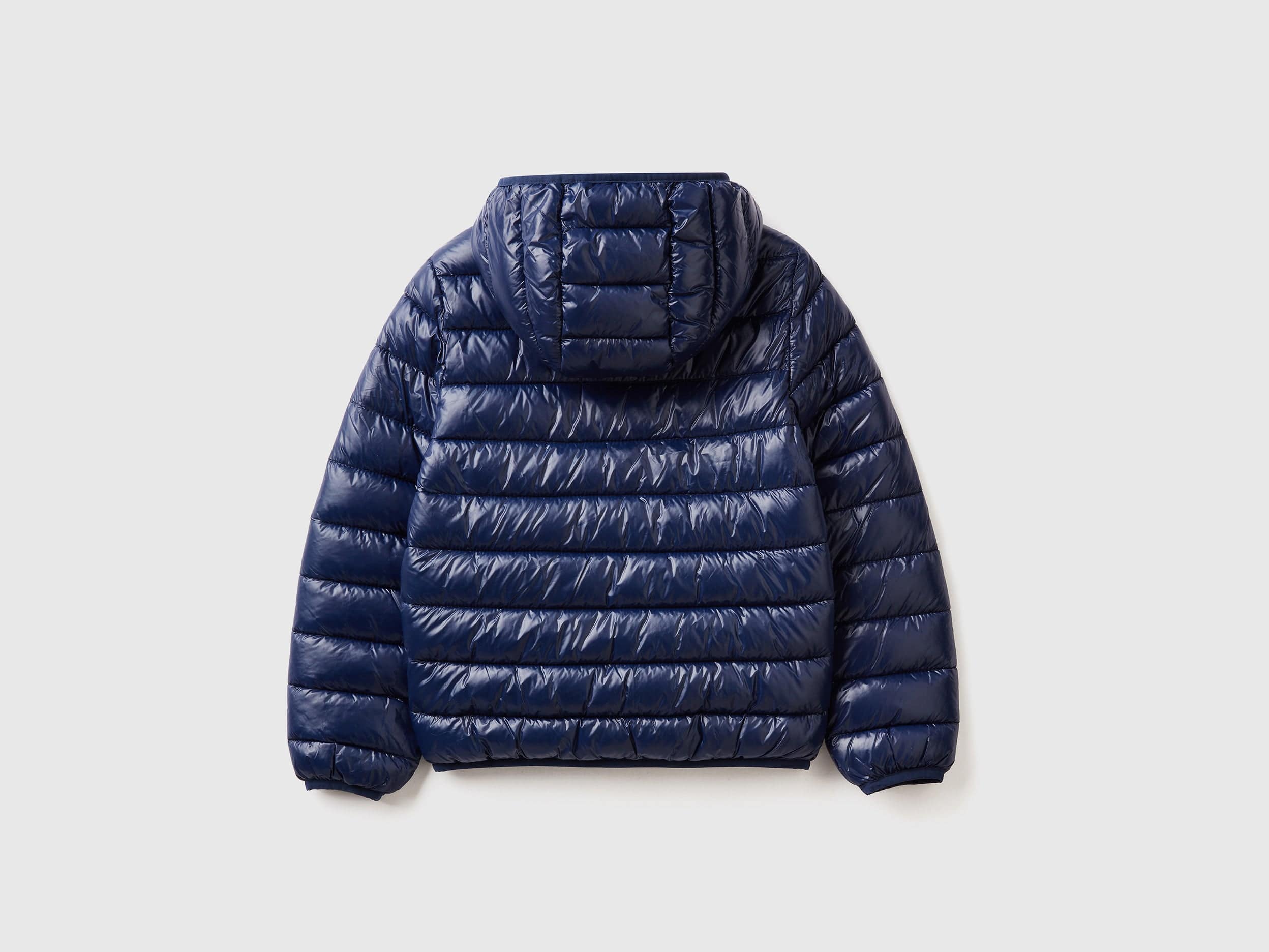 يونايتد كولورز اوف بينيتون سترة بافر بناتي بغطاء رأس