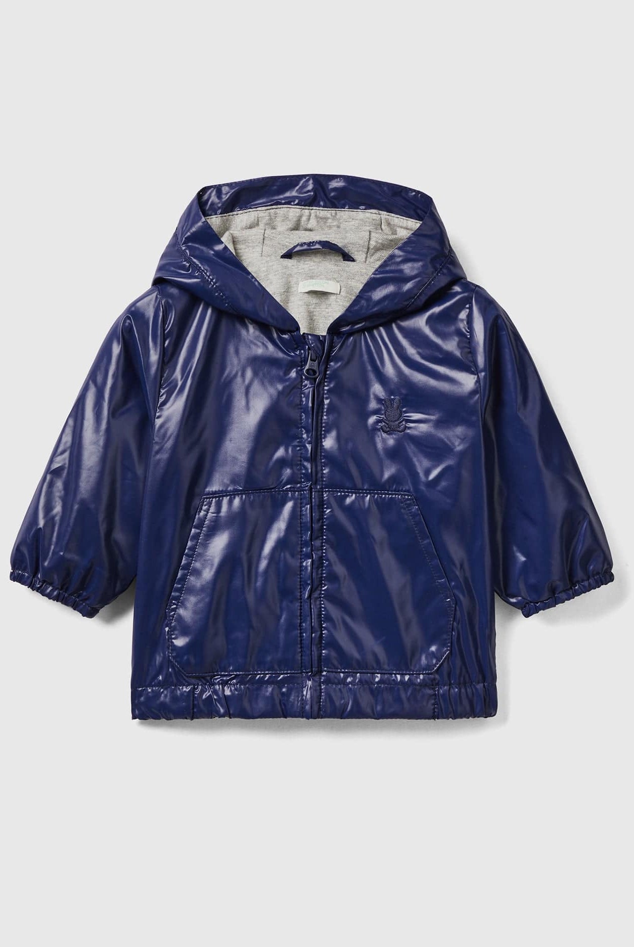 يونايتد كولورز اوف بينيتون سترة خفيفة رضع مع قلنسوة