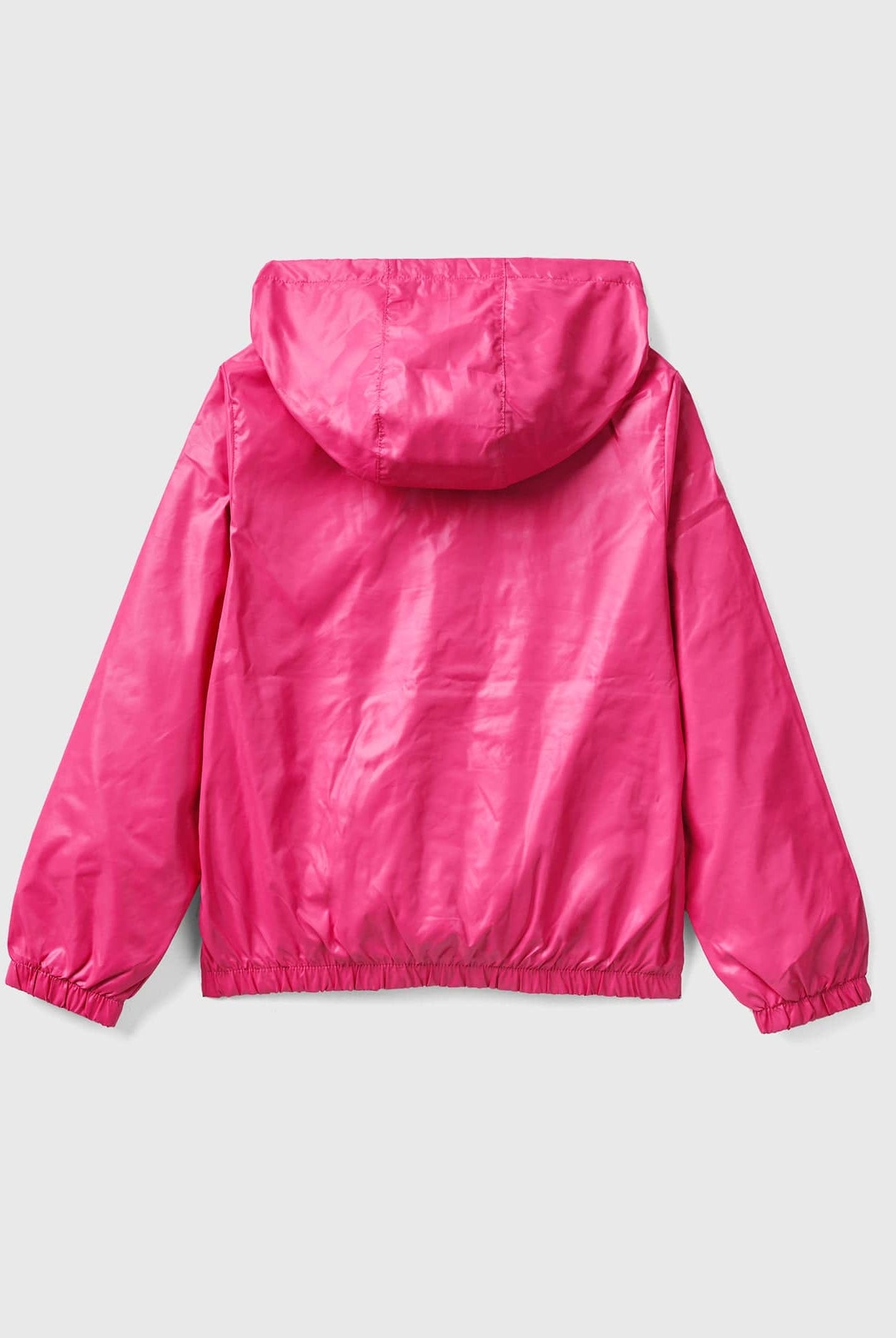يونايتد كولورز اوف بينيتون جاكيت اطفالي ضد المطر خفيف بغطاء للرأس