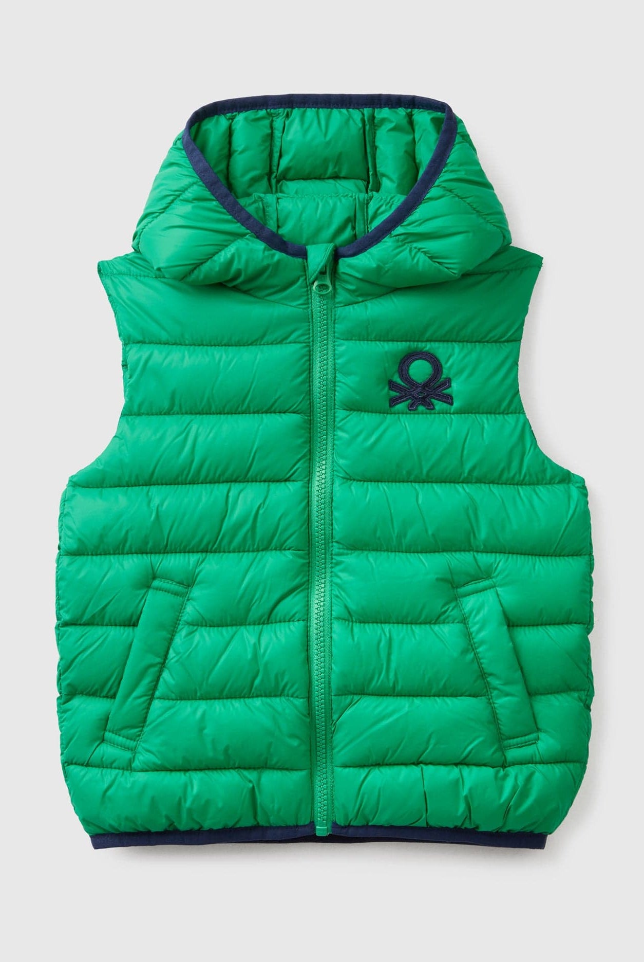 يونايتد كولورز اوف بينيتون سترة مبطنة بهودي أطفالي