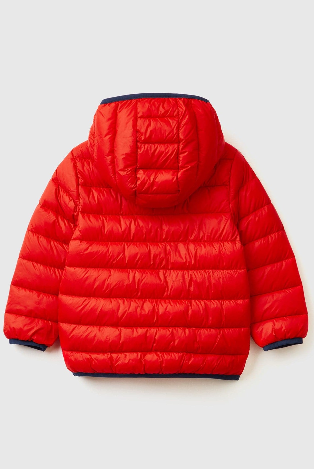 يونايتد كولورز اوف بينيتون جاكيت مقاوم للمطر نايلون بسحاب بف أطفالي