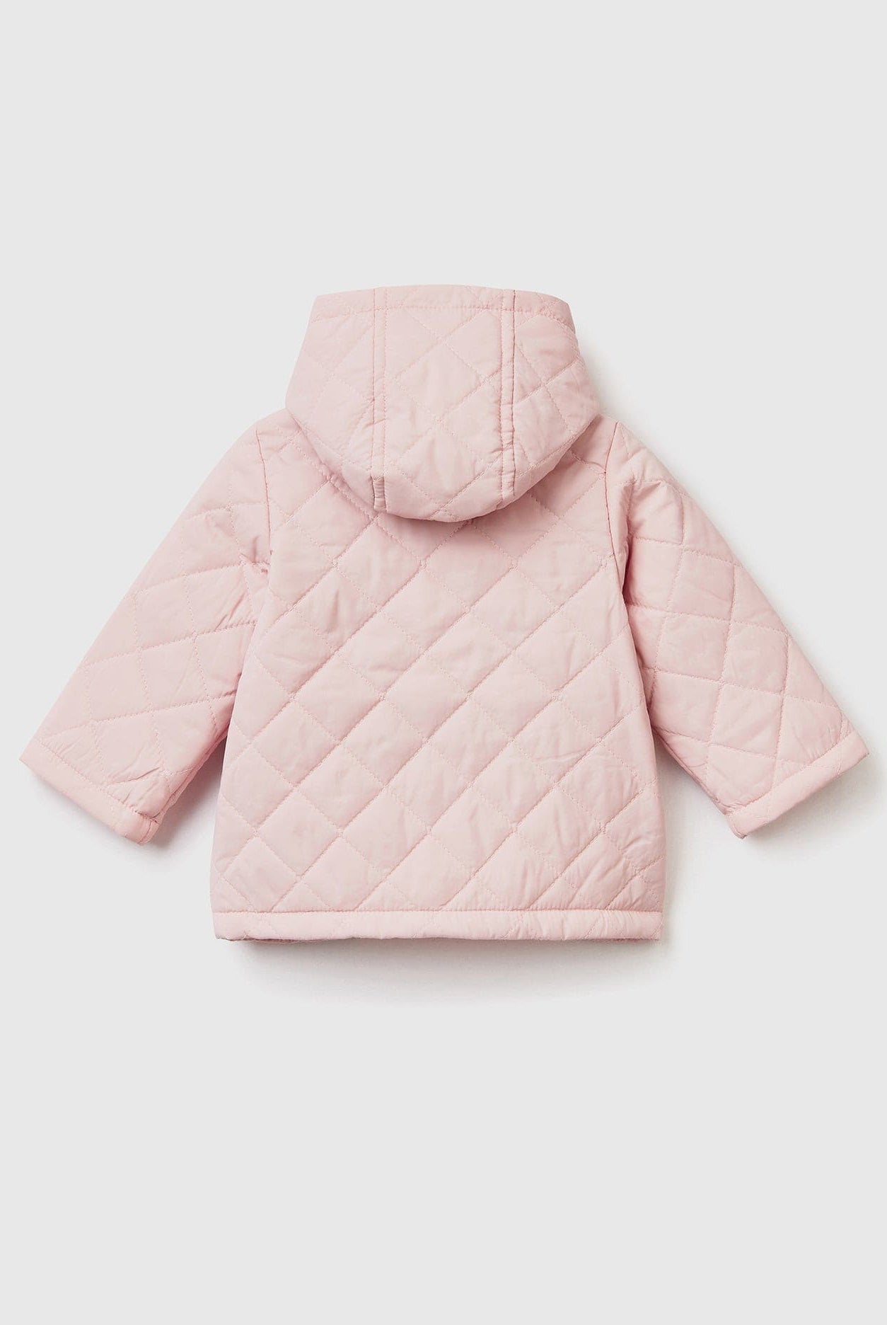 يونايتد كولورز اوف بينيتون جاكيت رضع مبطن بغطاء للؤرأس