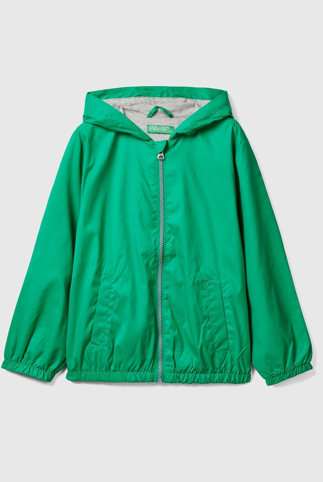 يونايتد كولورز اوف بينيتون جاكيت اطفالي خفيف بغطاء للرأس