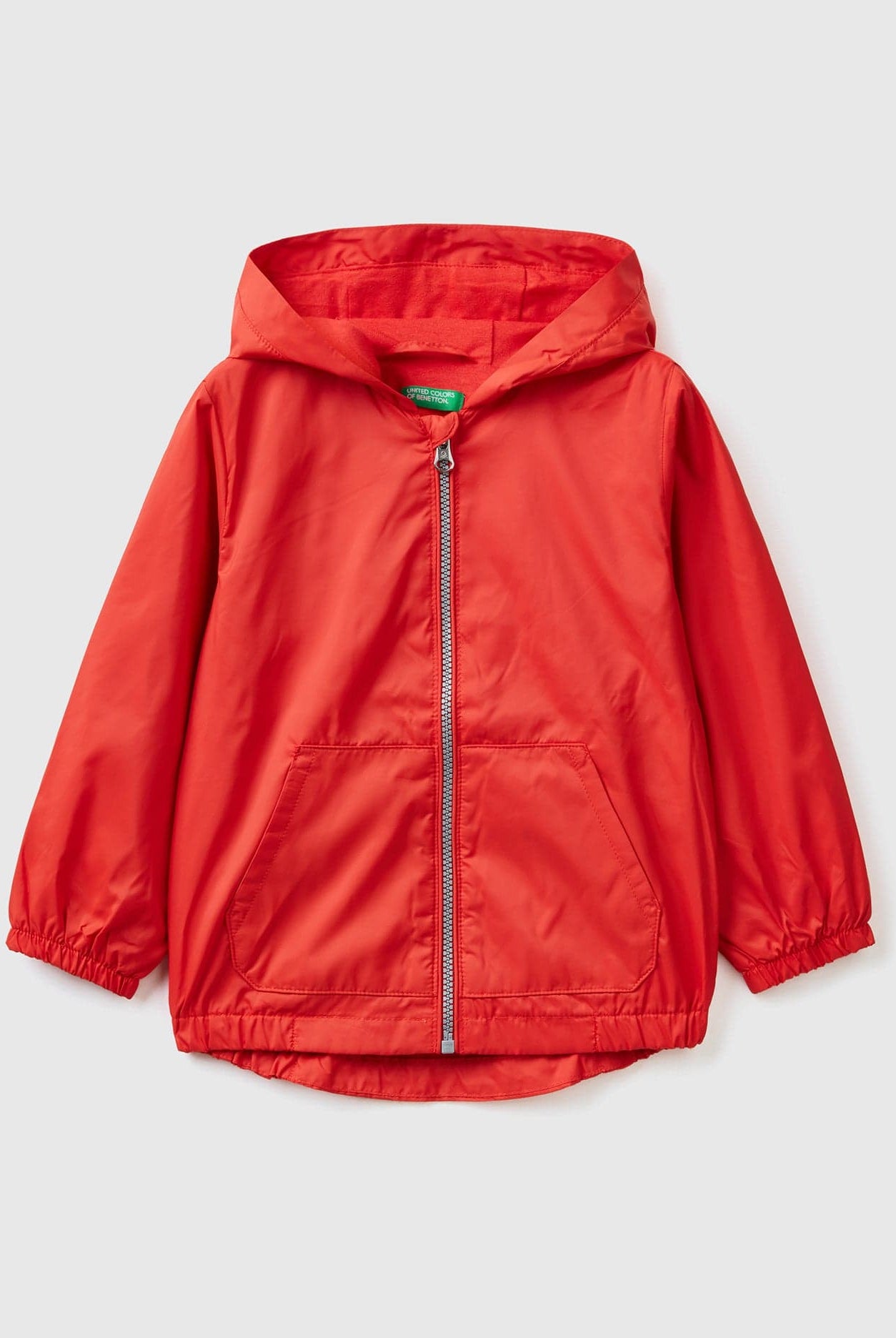 يونايتد كولورز اوف بينيتون جاكيت اطفالي خفيف بغطاء للرأس