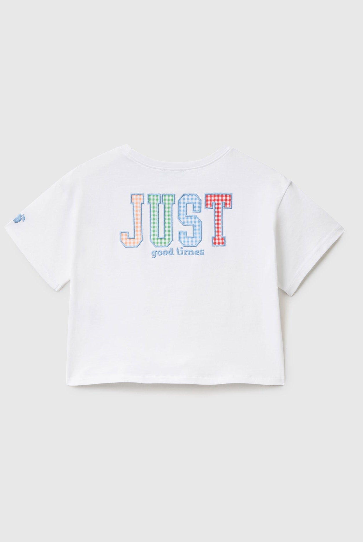 يونايتد كولورز اوف بينيتون تيشيرت بعقدة سادة نص كم أطفالي