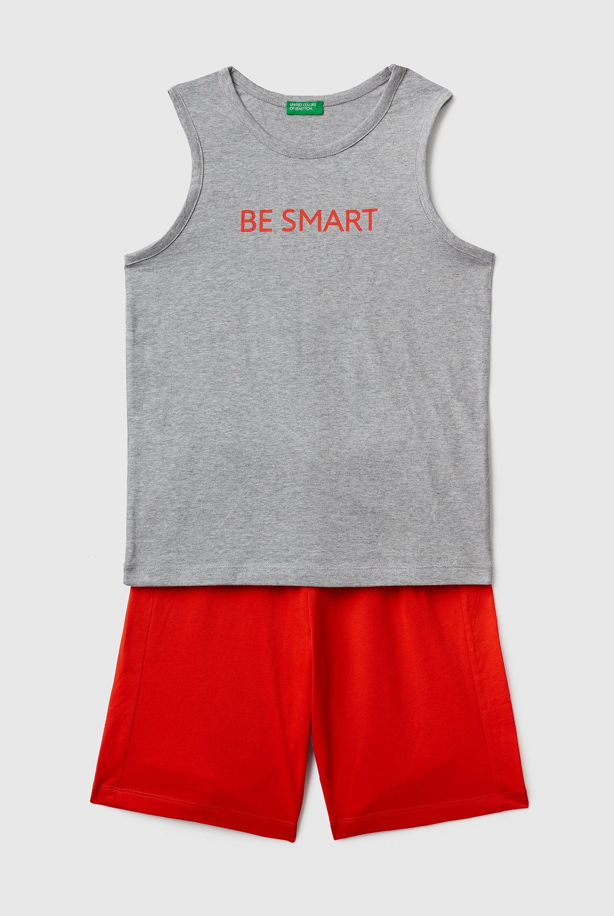يونايتد كولورز اوف بينيتون طقم تانك توب وبرمودا أطفالي