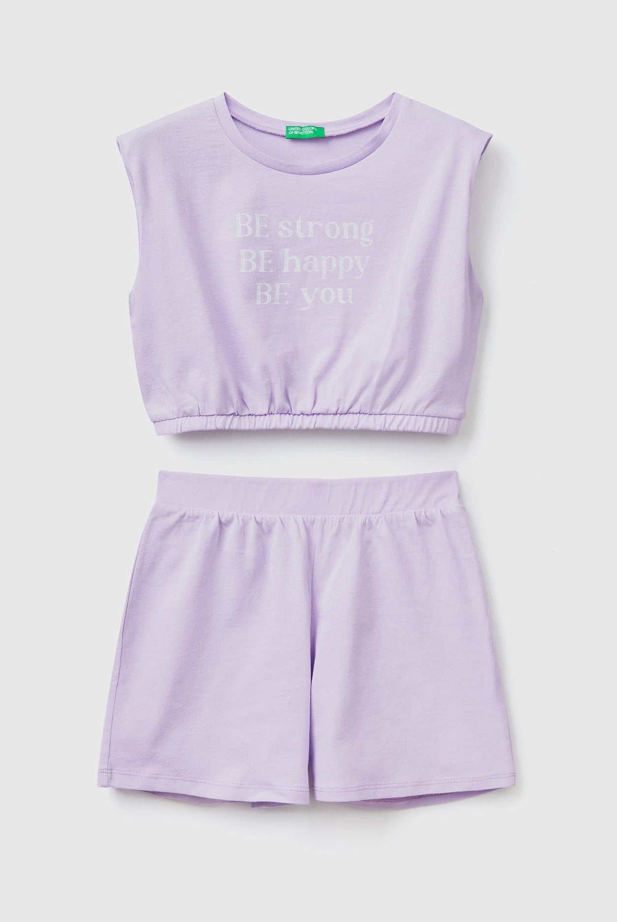 يونايتد كولورز اوف بينيتون طقم تي شيرت وشورت أطفالي