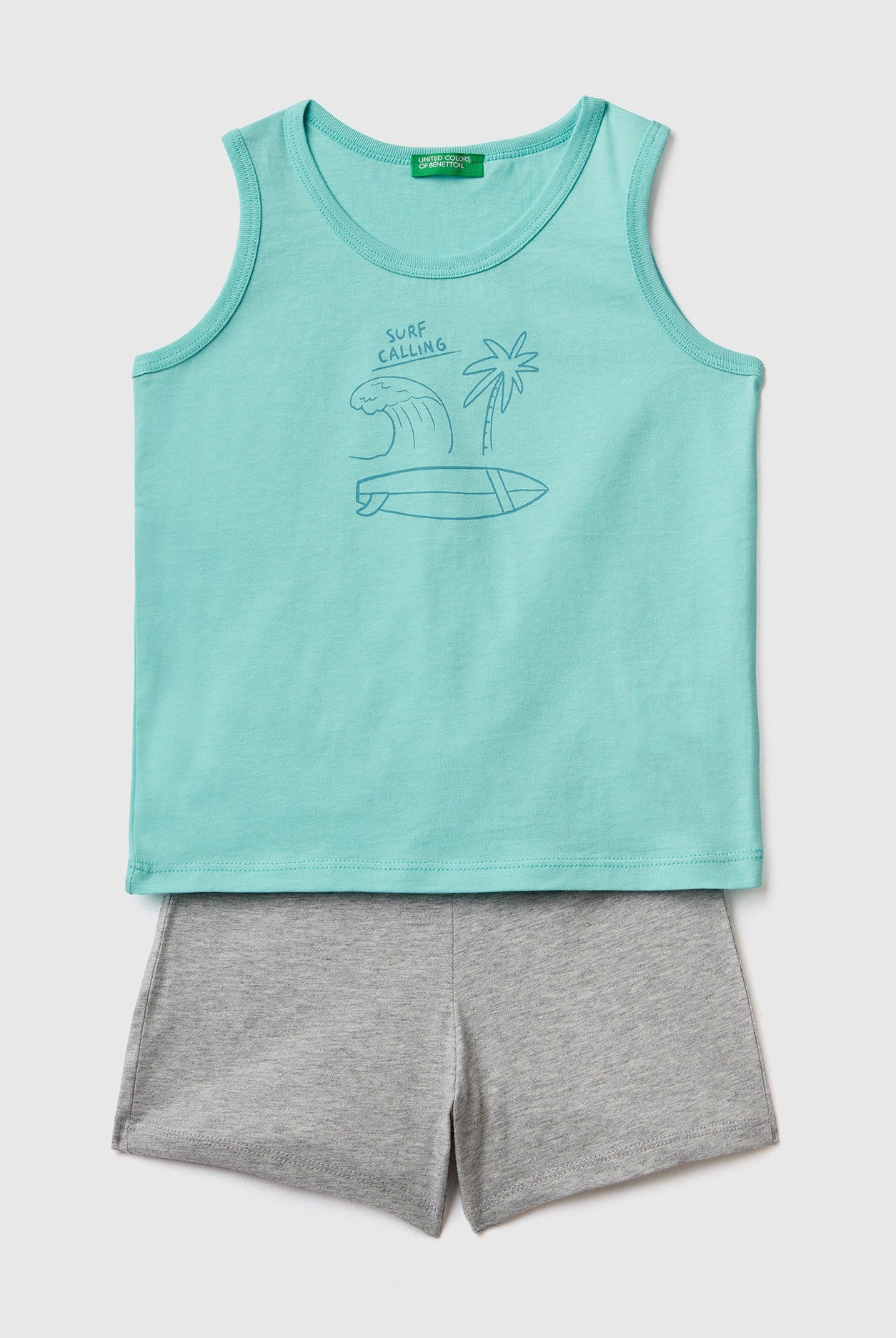 يونايتد كولورز اوف بينيتون طقم تانك توب وشورت أطفالي