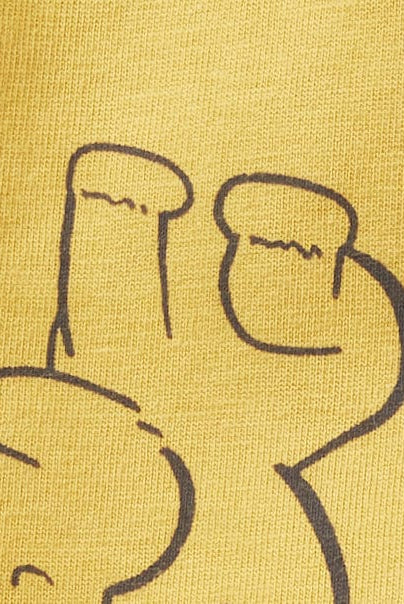 يونايتد كولورز اوف بينيتون شورت رضع مطبوع من القطن الخالص به رباط