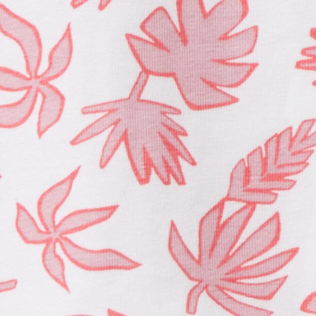 يونايتد كولورز اوف بينيتون بلوزة بأكمام فراشة للأطفال بطبعة استوائية