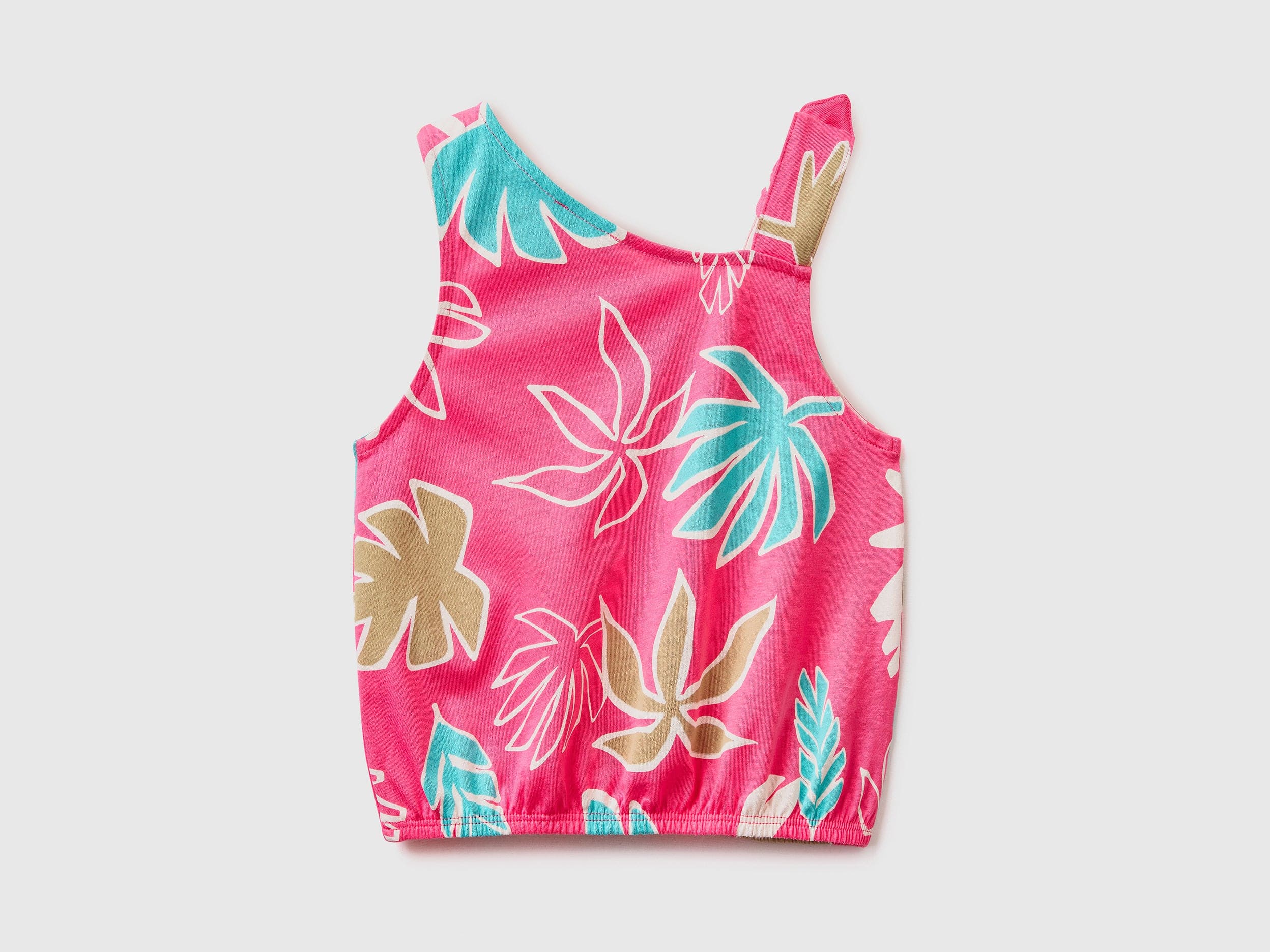 يونايتد كولورز اوف بينيتون توب بطبعة استوائية بناتي