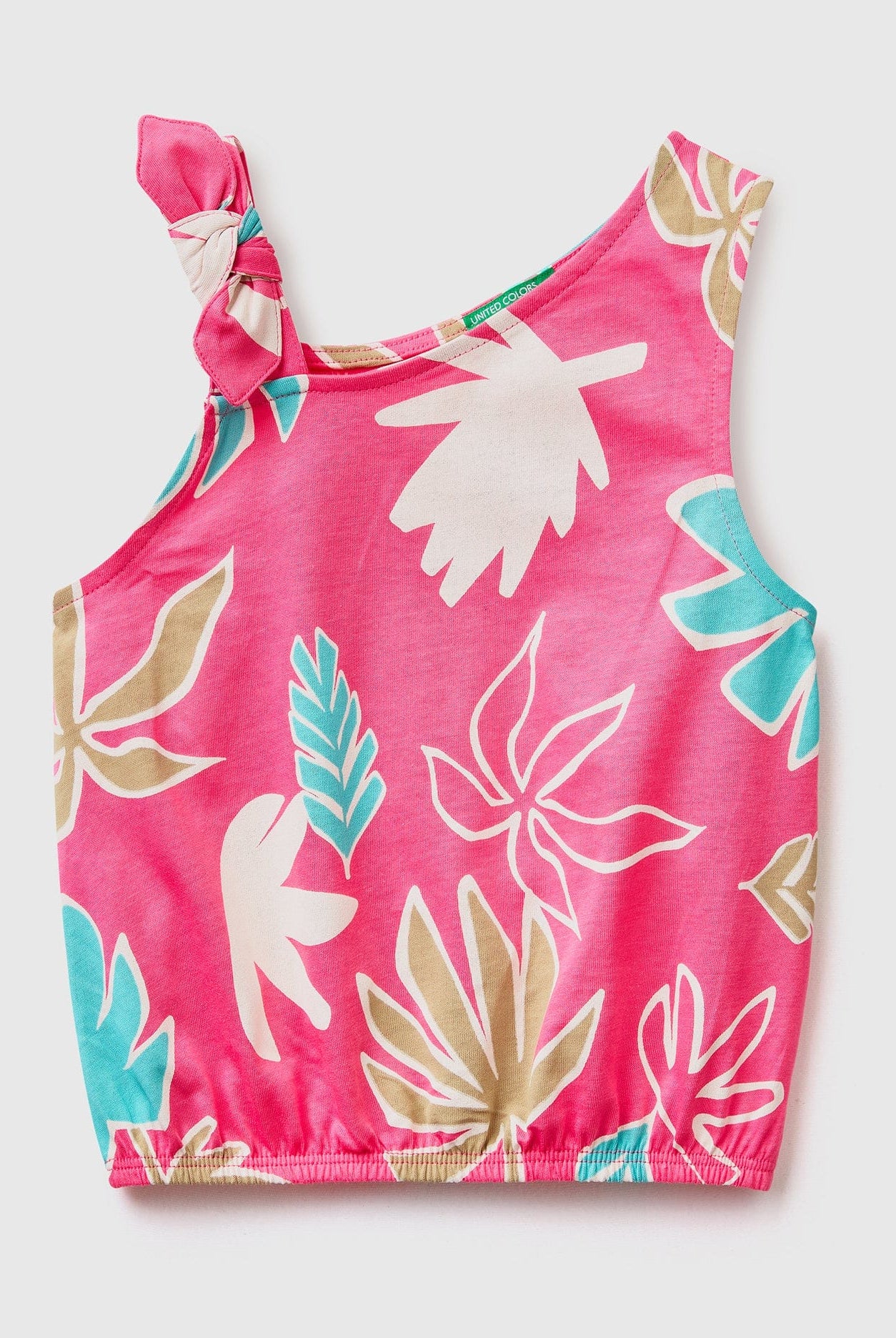 يونايتد كولورز اوف بينيتون توب بطبعة استوائية بناتي