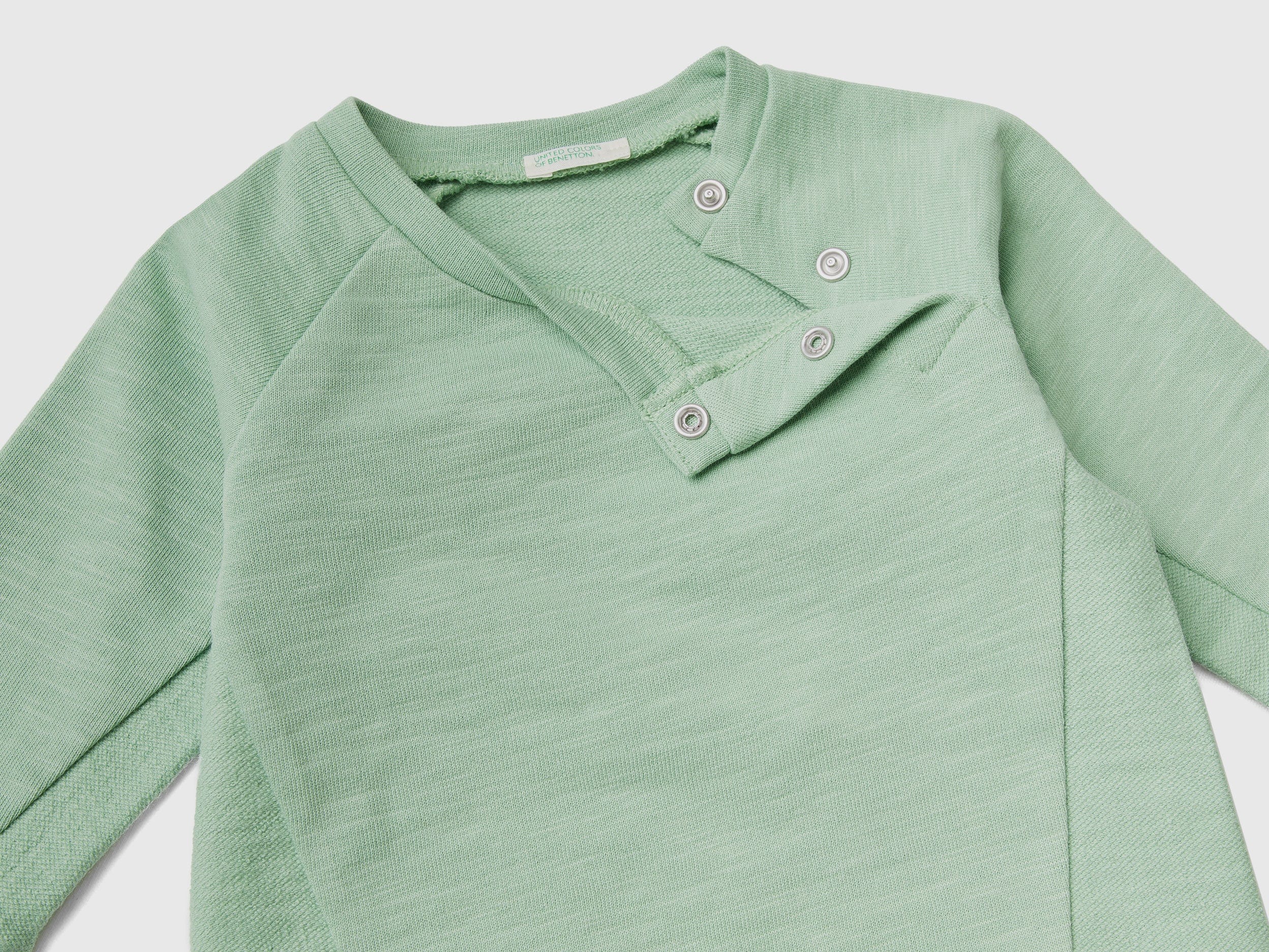 يونايتد كولورز اوف بينيتون كنزة قطن رضع خفيفة 100%