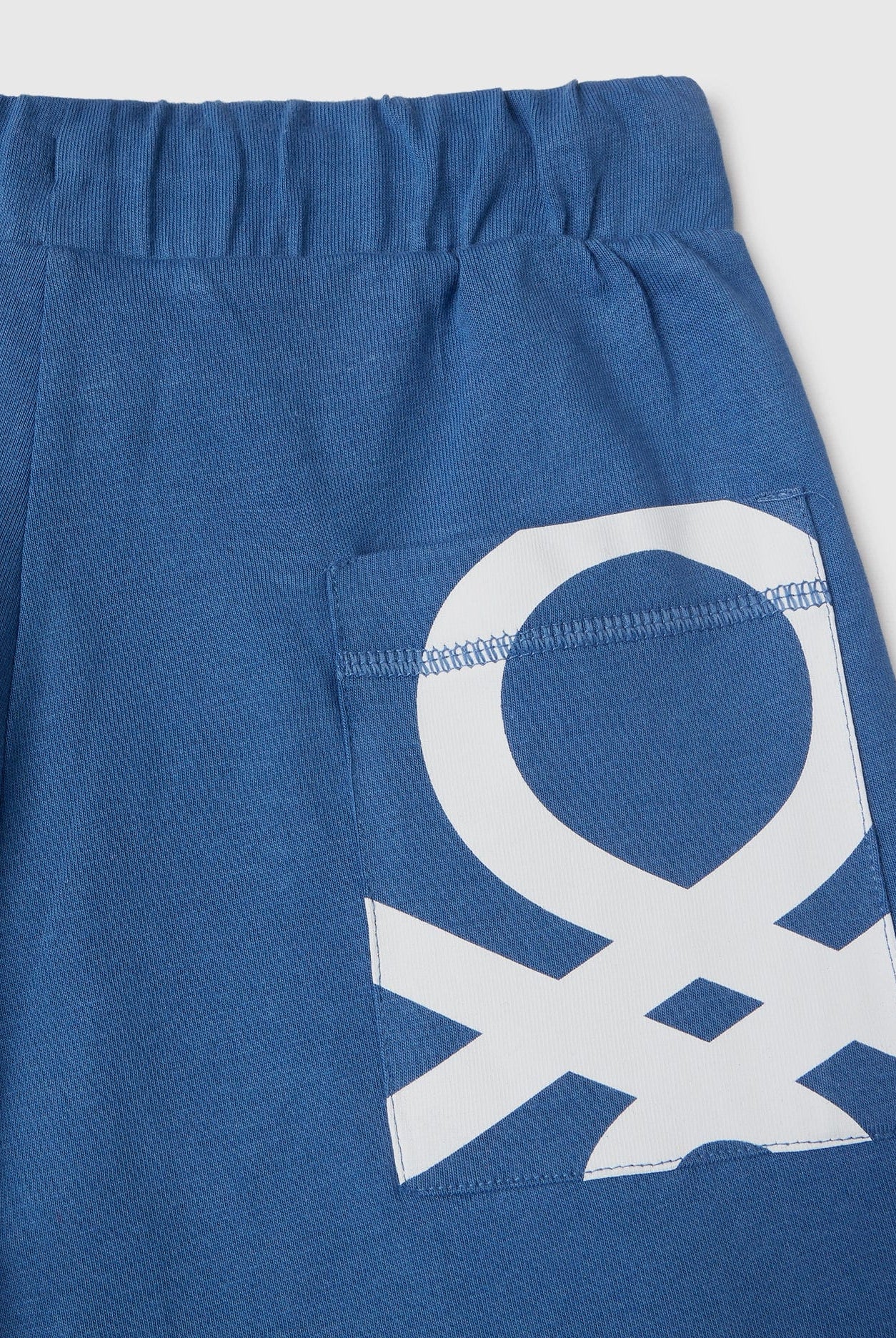 يونايتد كولورز اوف بينيتون شورت قطن 100% برباط أطفالي