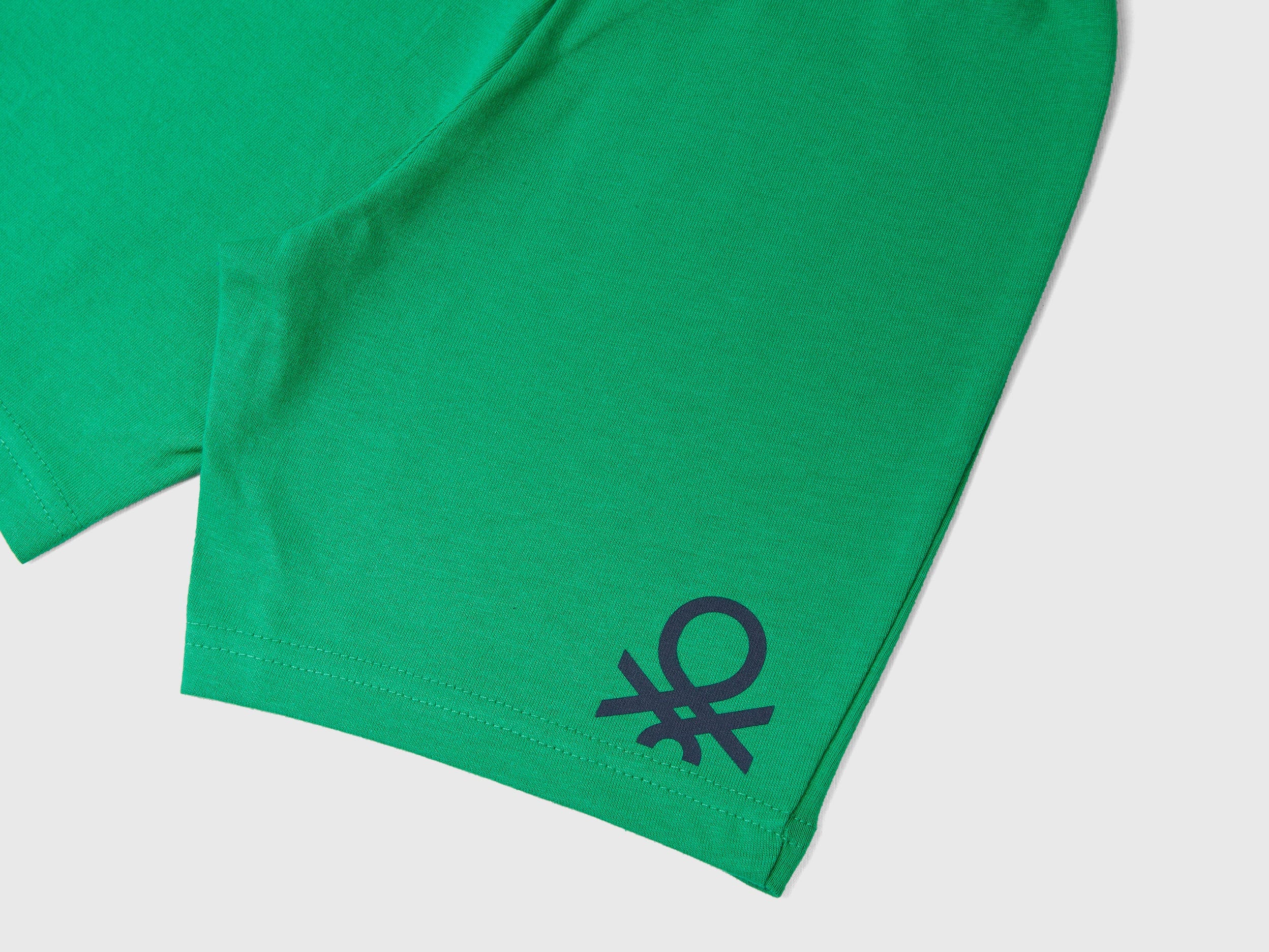 يونايتد كولورز اوف بينيتون برمودا جيرسي سادة برباط أطفالي