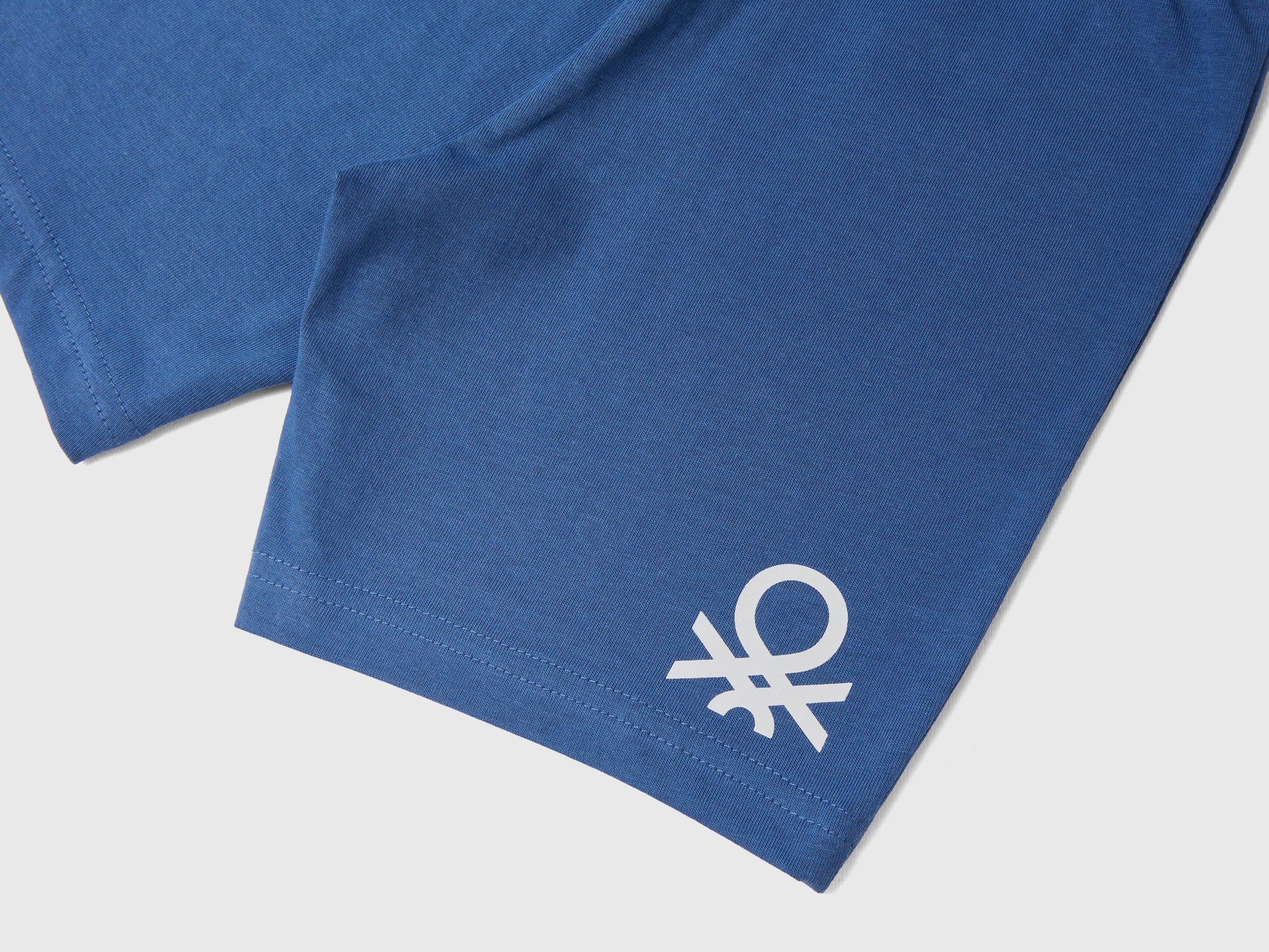 يونايتد كولورز اوف بينيتون برمودا جيرسي سادة برباط أطفالي