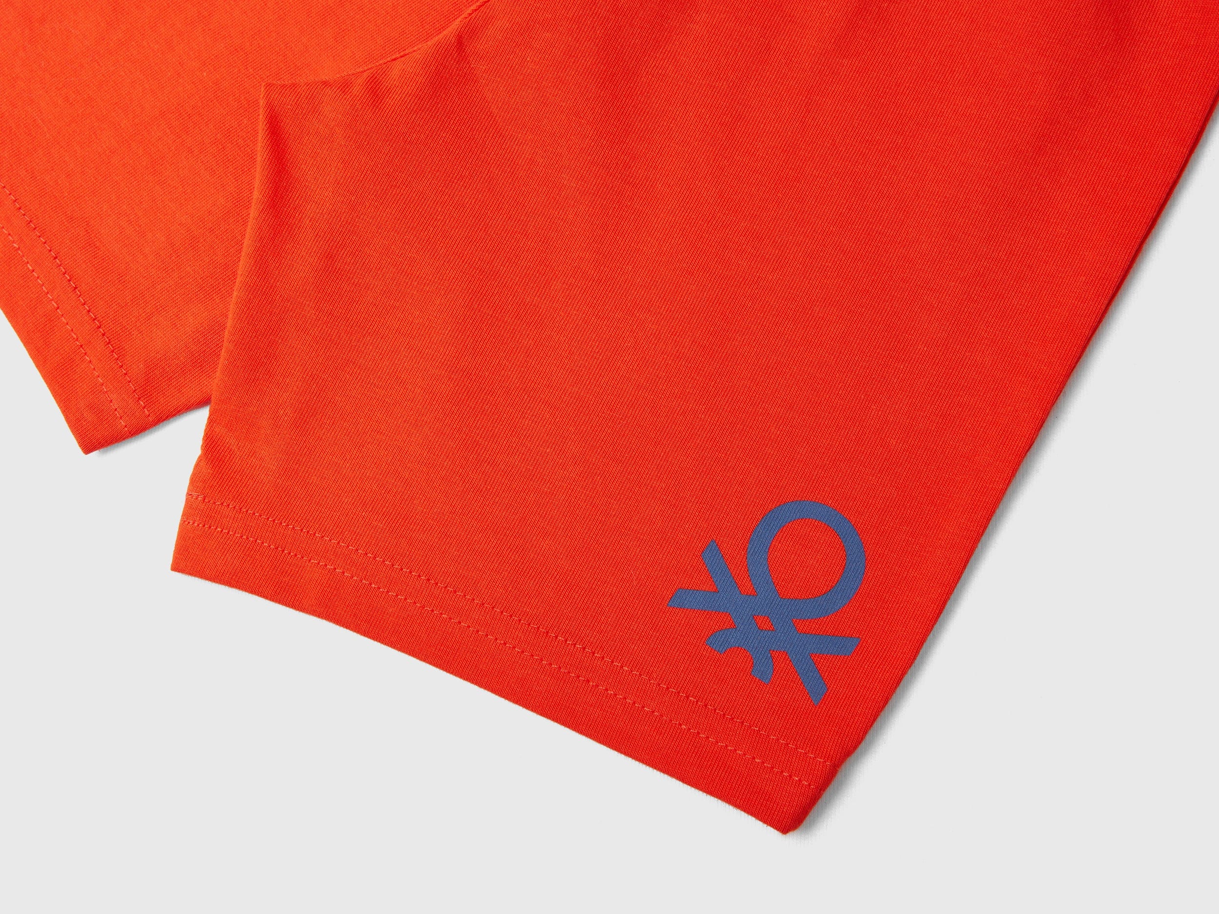 يونايتد كولورز اوف بينيتون برمودا جيرسي سادة برباط أطفالي